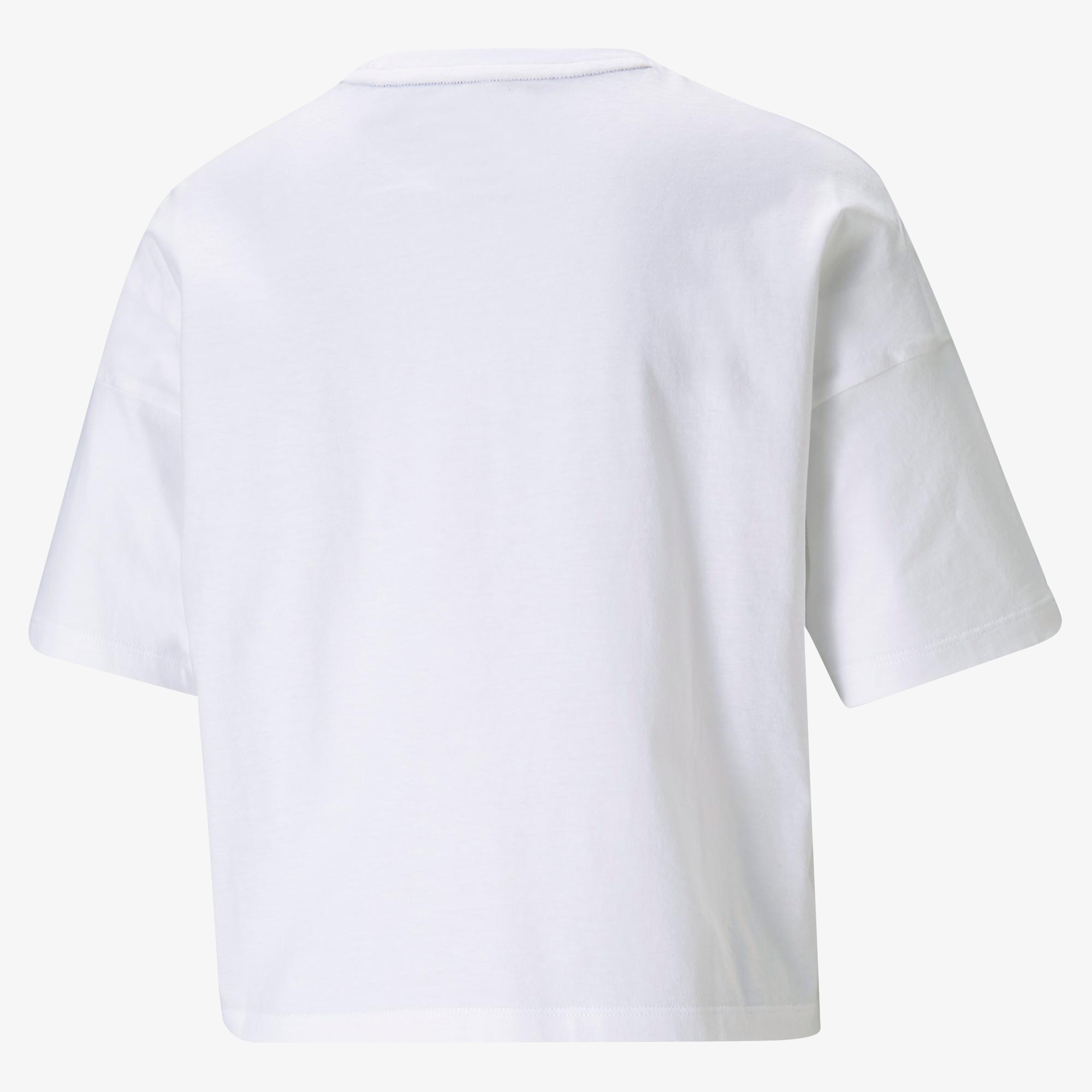 Puma Essentials Logo Kadın Beyaz T-Shirt