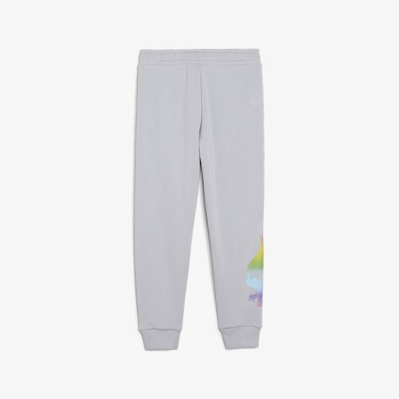 Puma X Trolls Çocuk Gri Eşofman Altı