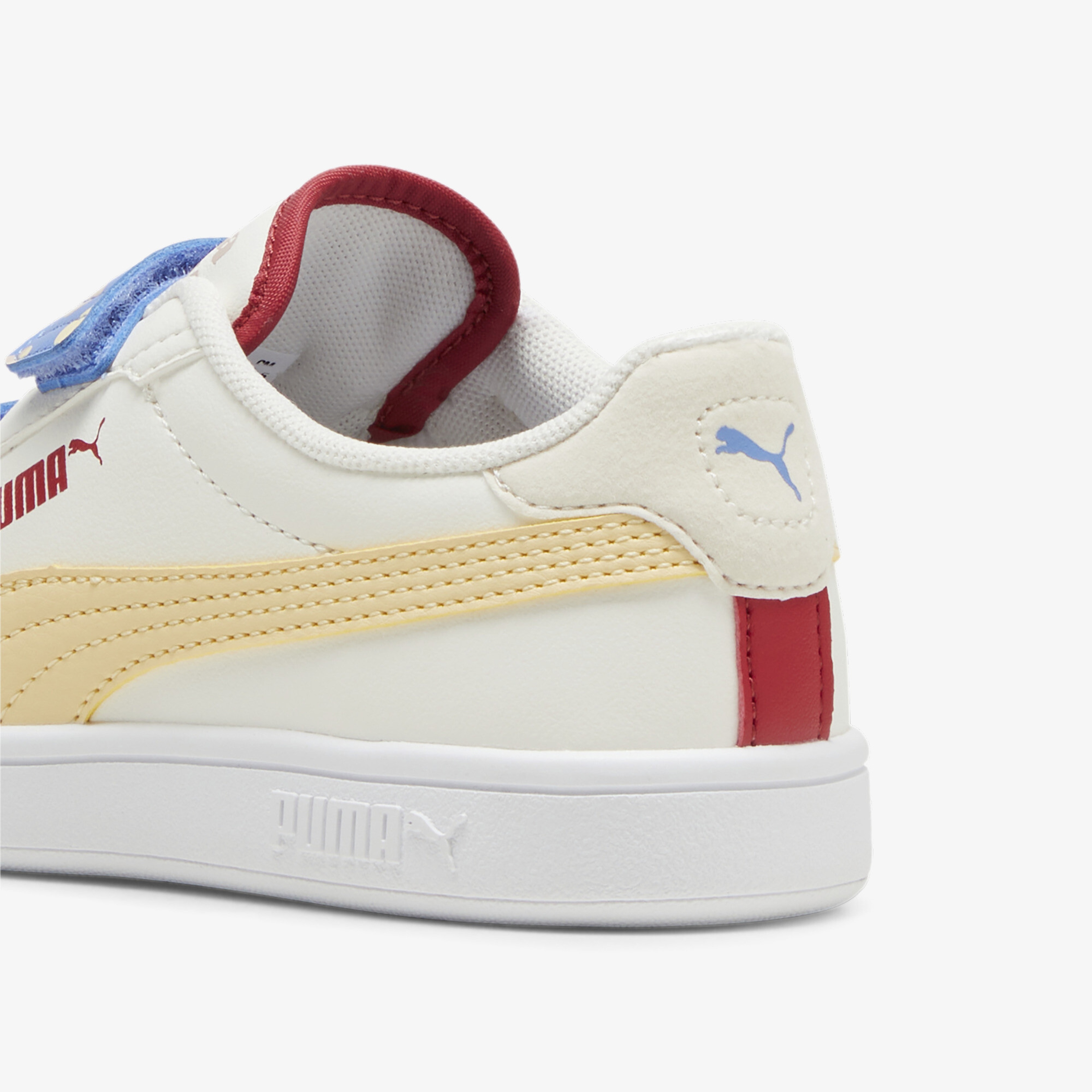 Puma Smash 3.0 Summercamp Çocuk Beyaz Spor Ayakkabı