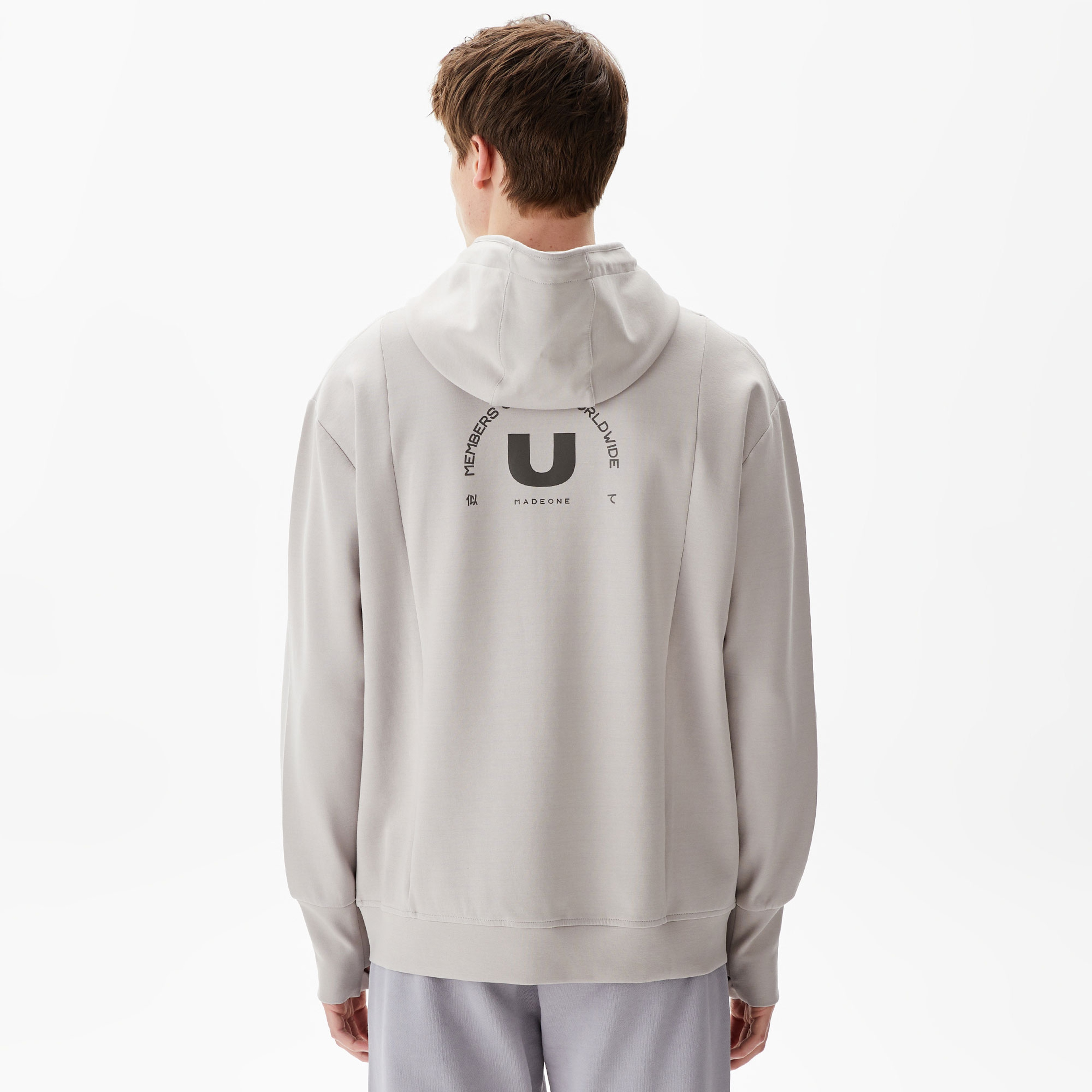 UNITED4 Erkek Gri Sweatshirt