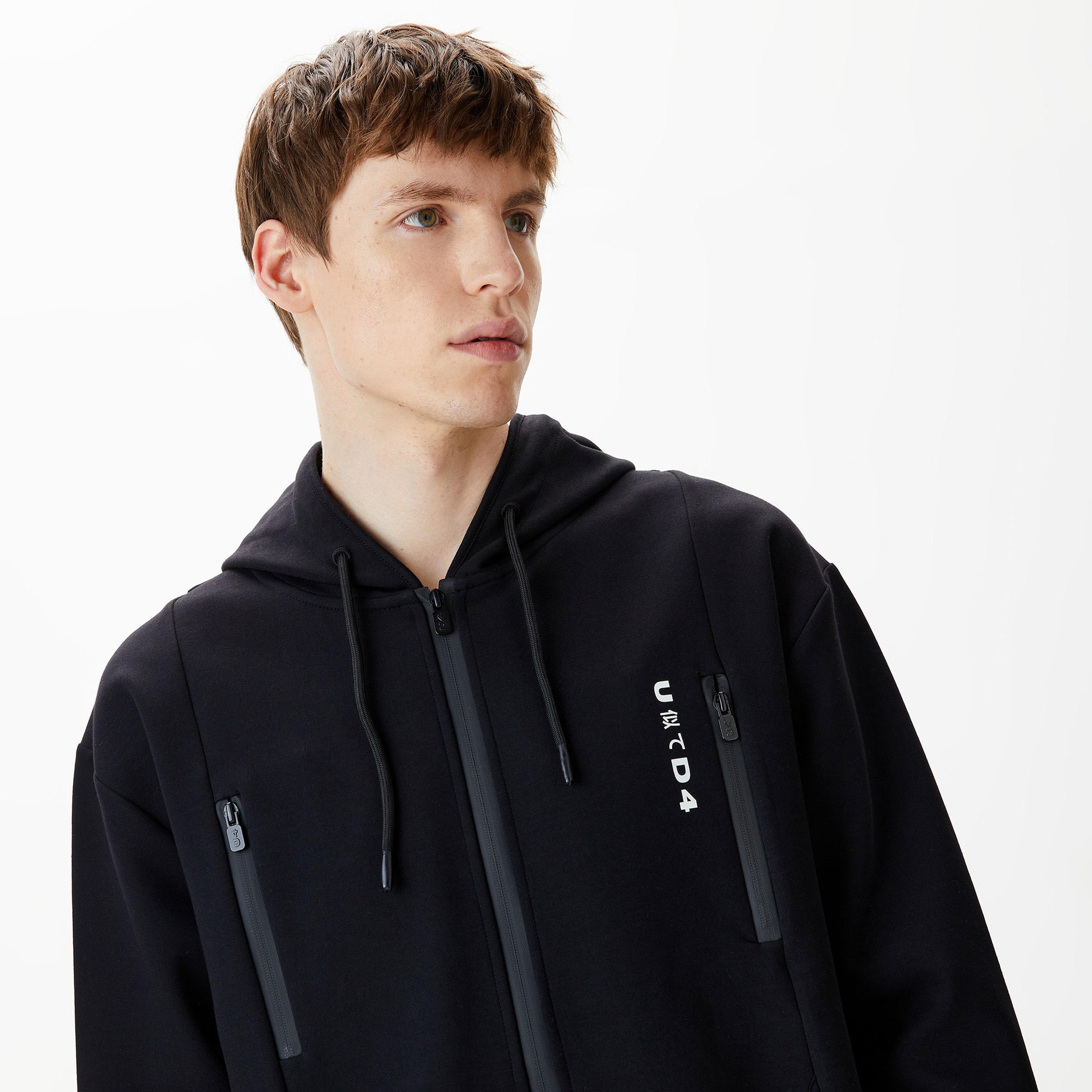 UNITED4 Erkek Siyah Sweatshirt