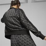 Puma T7 Aop Track Kadın Siyah Eşofman Üstü