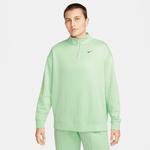 Nike Sportswear Oversized 1/4-Zip Fleece Top Kadın Yeşil Sweatshirt