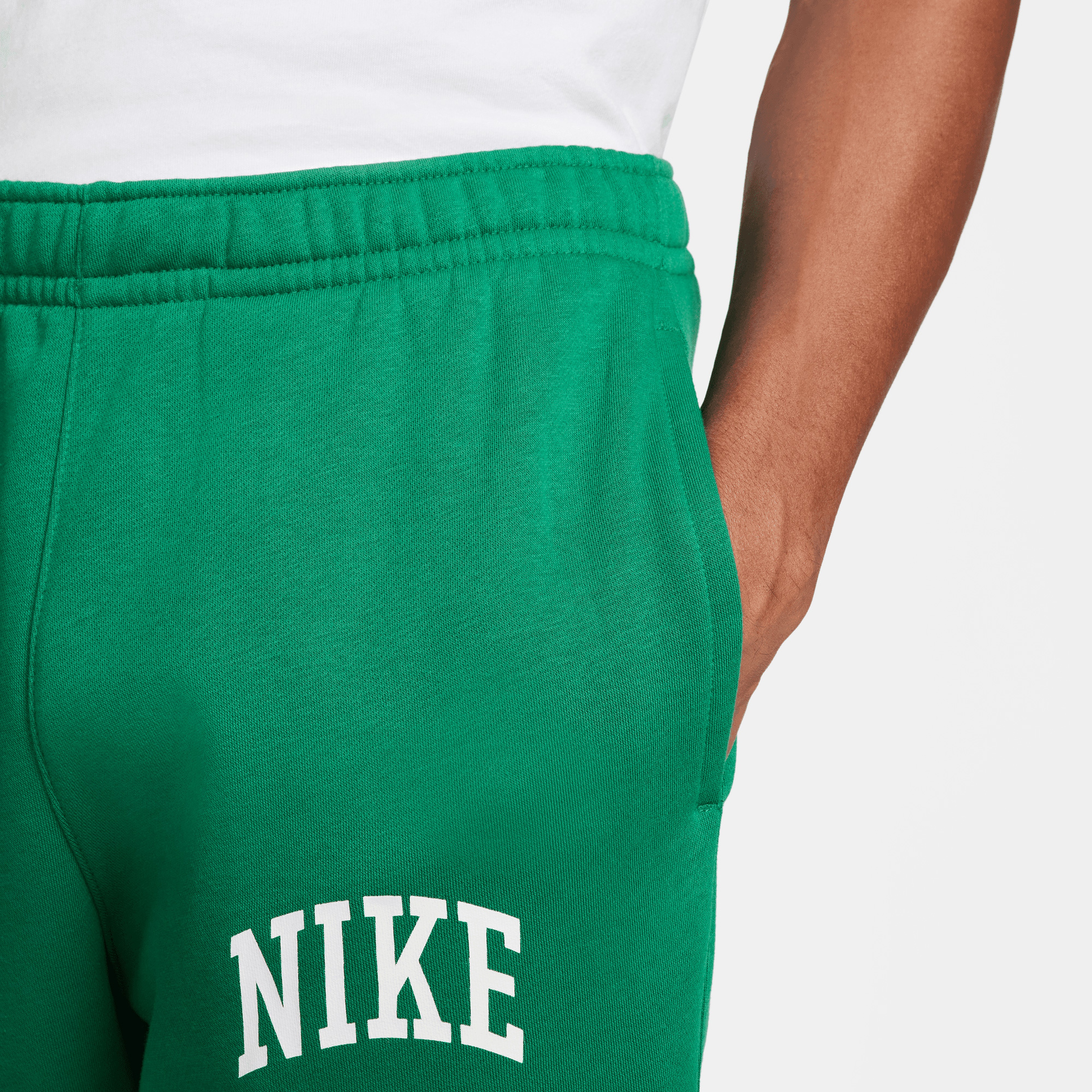 Nike Club Fleece Sportswear Erkek Yeşil Eşofman Altı