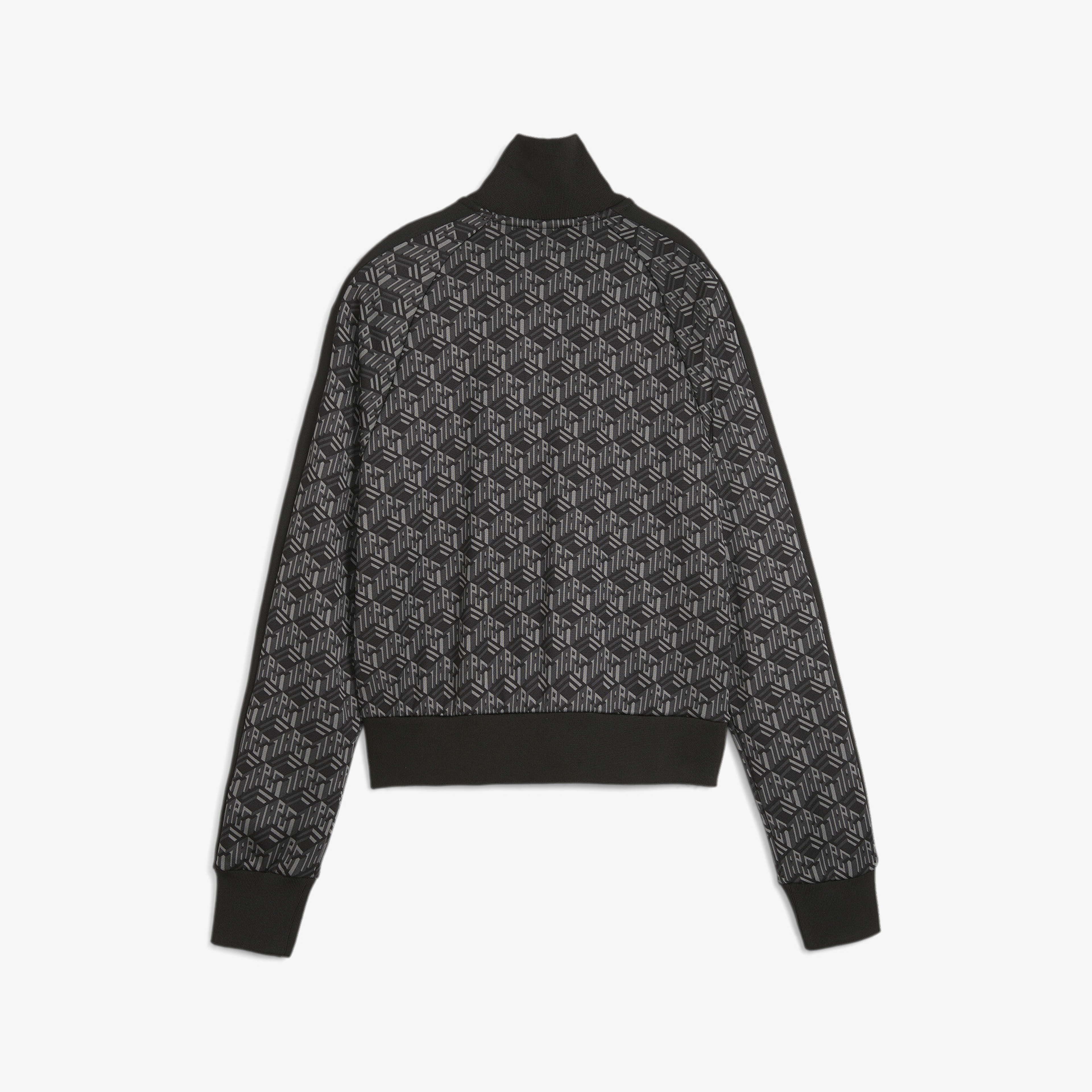 Puma T7 Aop Track Kadın Siyah Eşofman Üstü