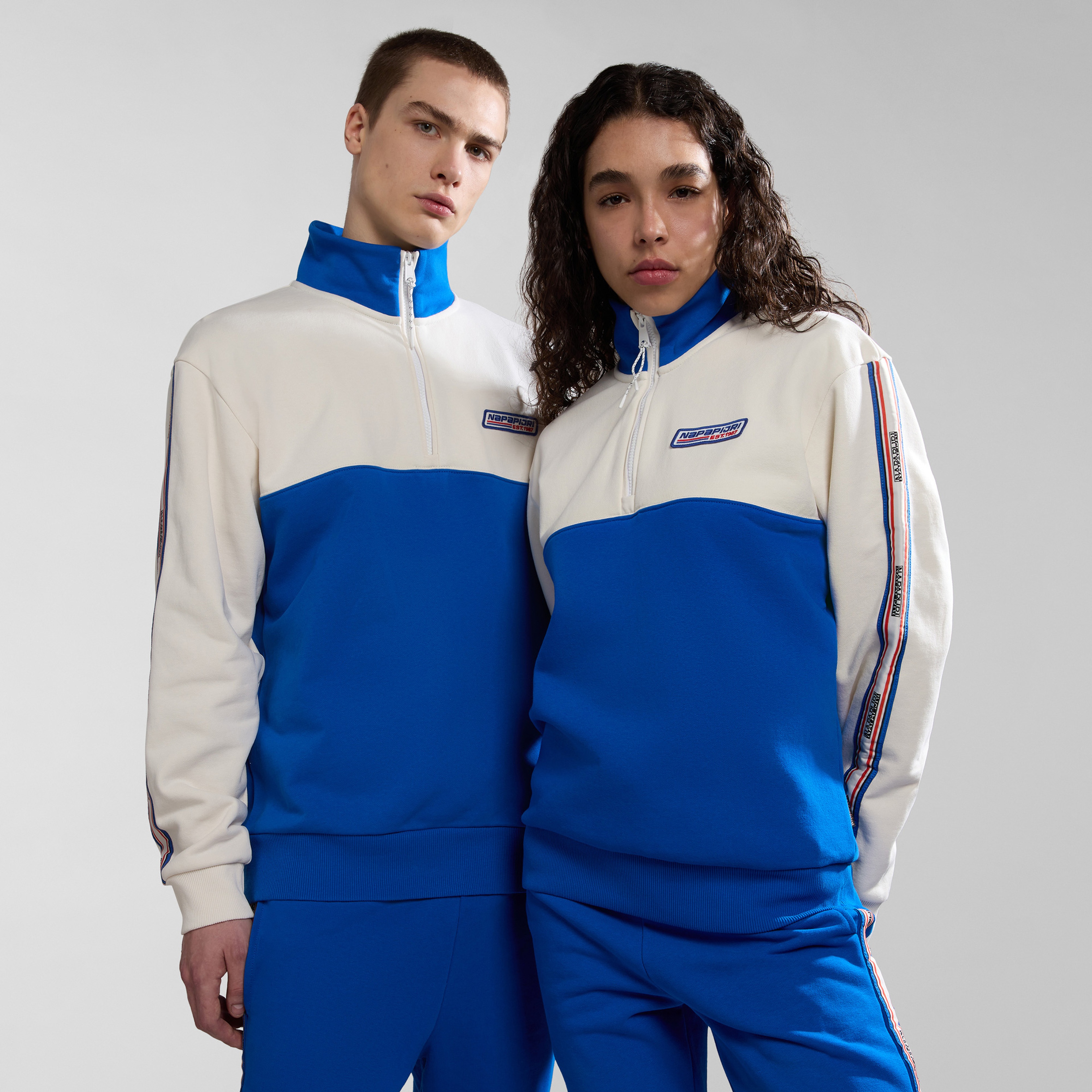 Napapijri B-Grober Hz Unisex Mavi Sweatshirt