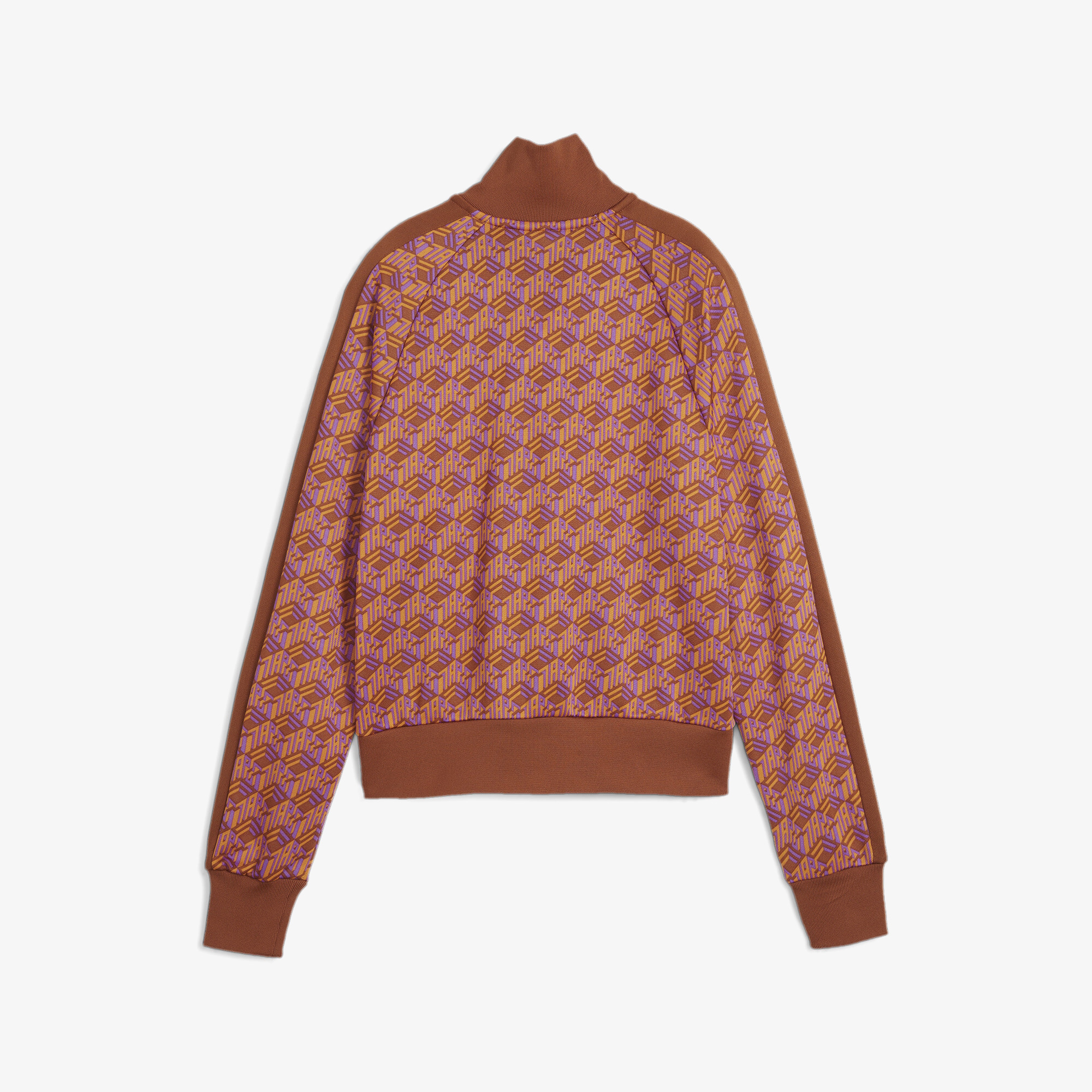 Puma T7 Aop Track Kadın Kahverengi Eşofman Üstü