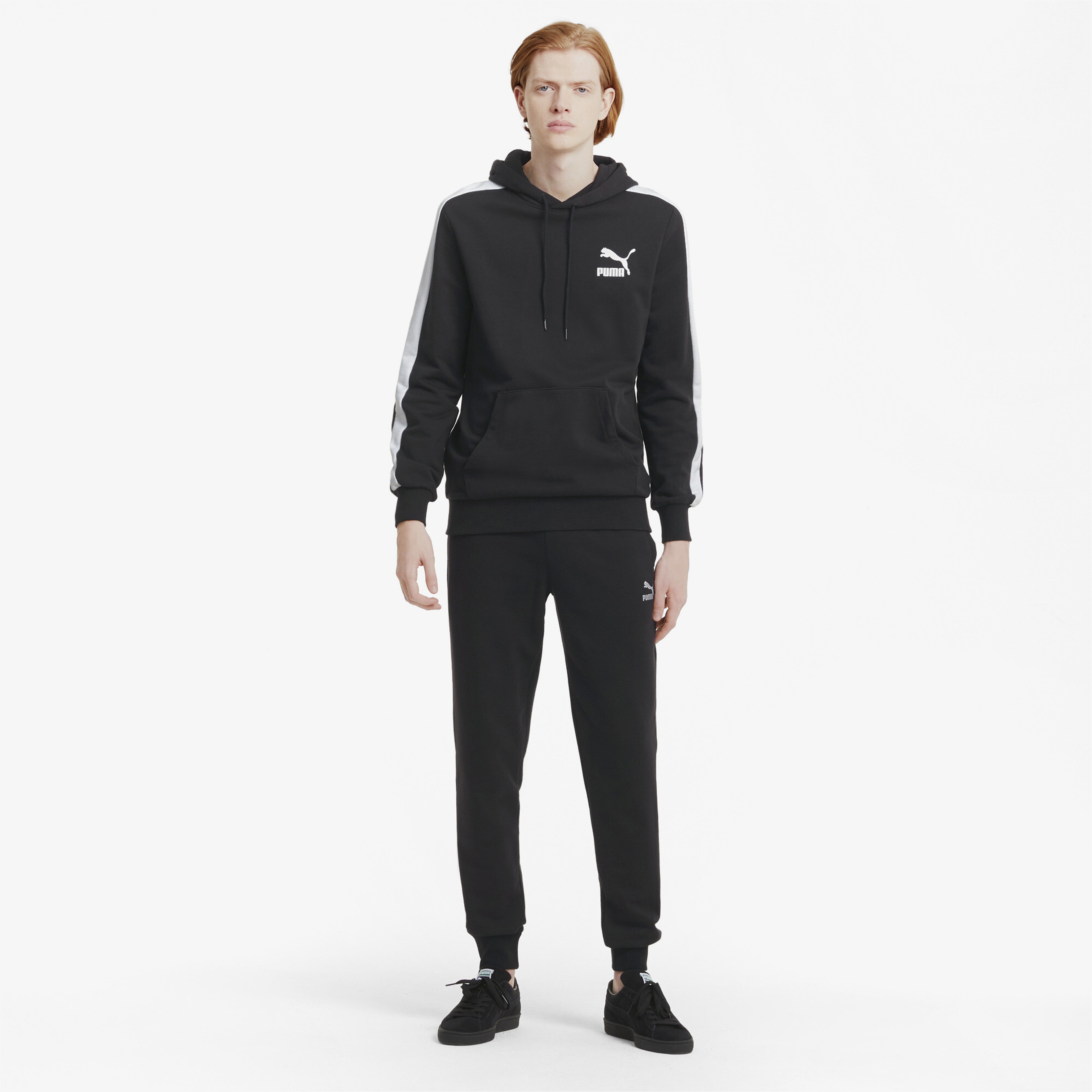 Puma Classics Cuff Erkek Siyah Eşofman Altı