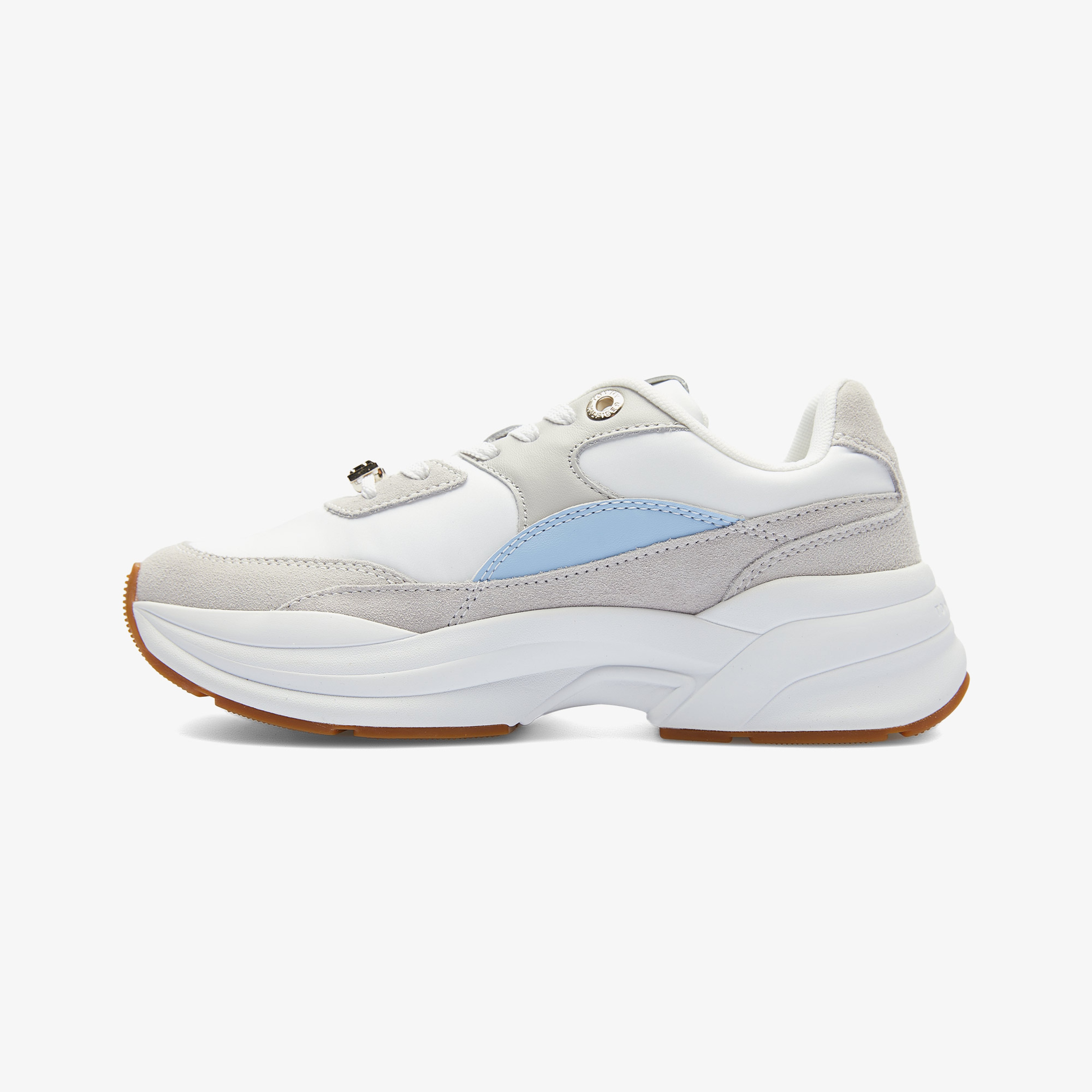 Tommy Hilfiger Chunky Feminine Runner Hardware Kadın Gri Sneaker