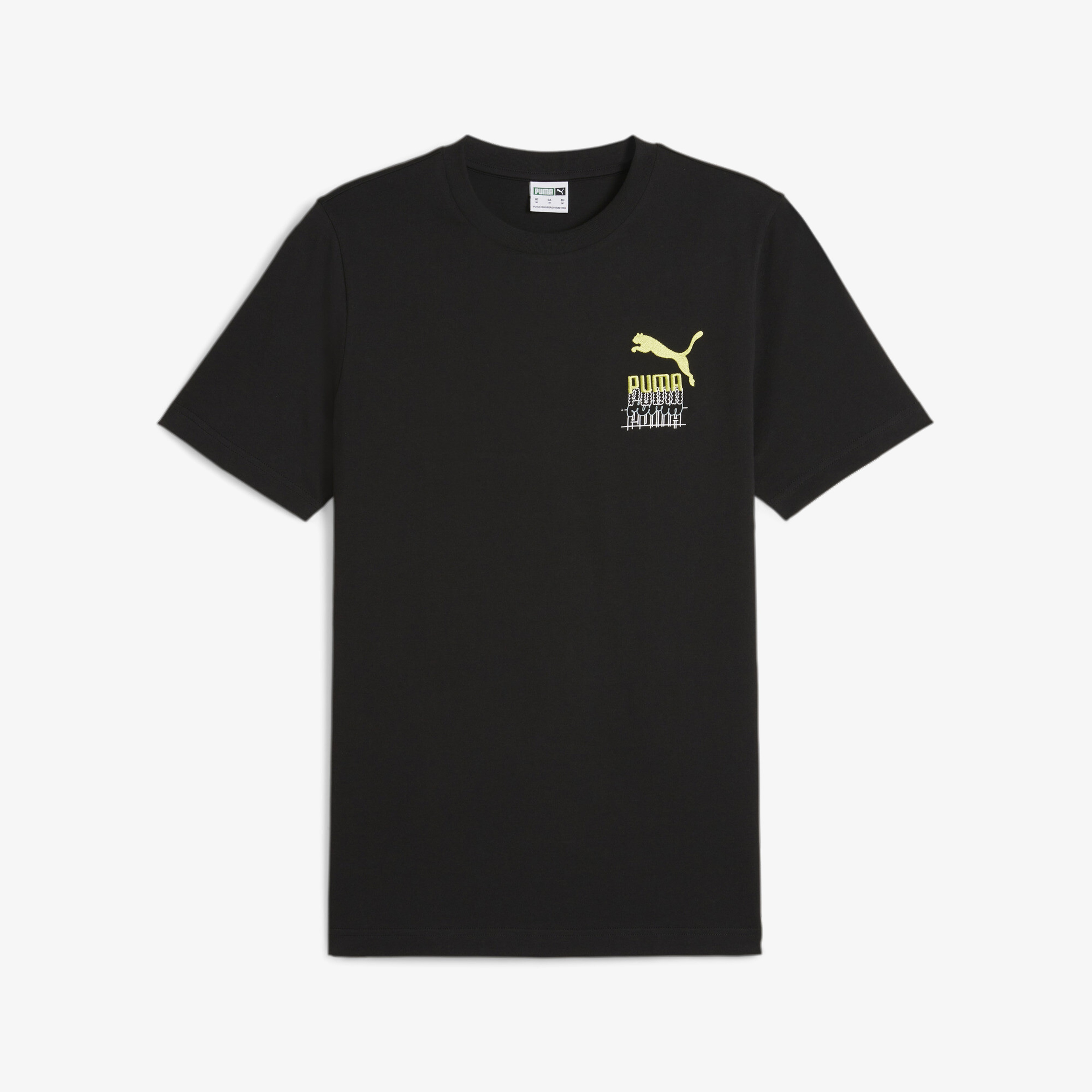 Puma Brand Love Graphic Erkek Siyah T-Shirt