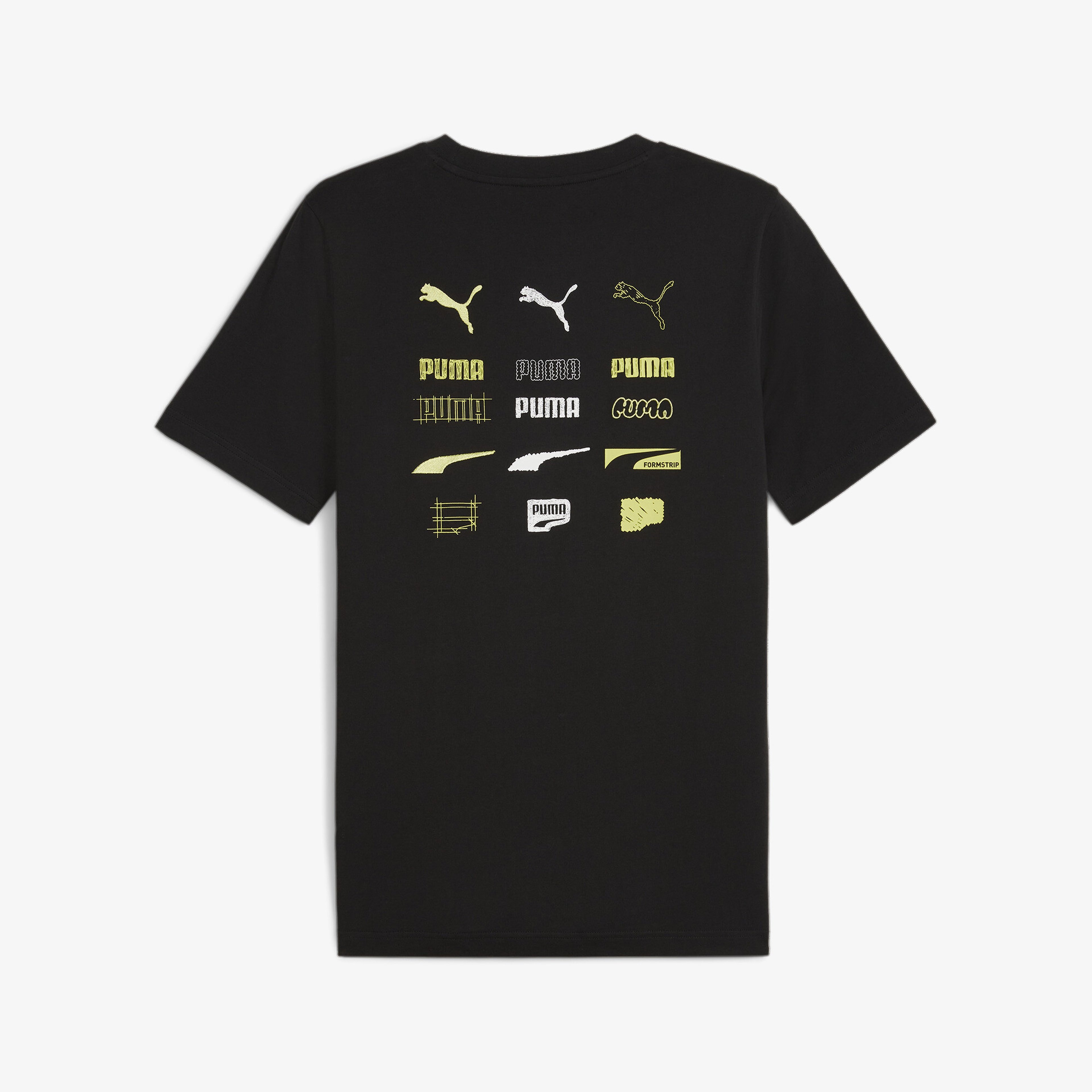Puma Brand Love Graphic Erkek Siyah T-Shirt