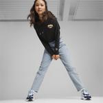 Puma Team Cropped Kadın Siyah Hoodie