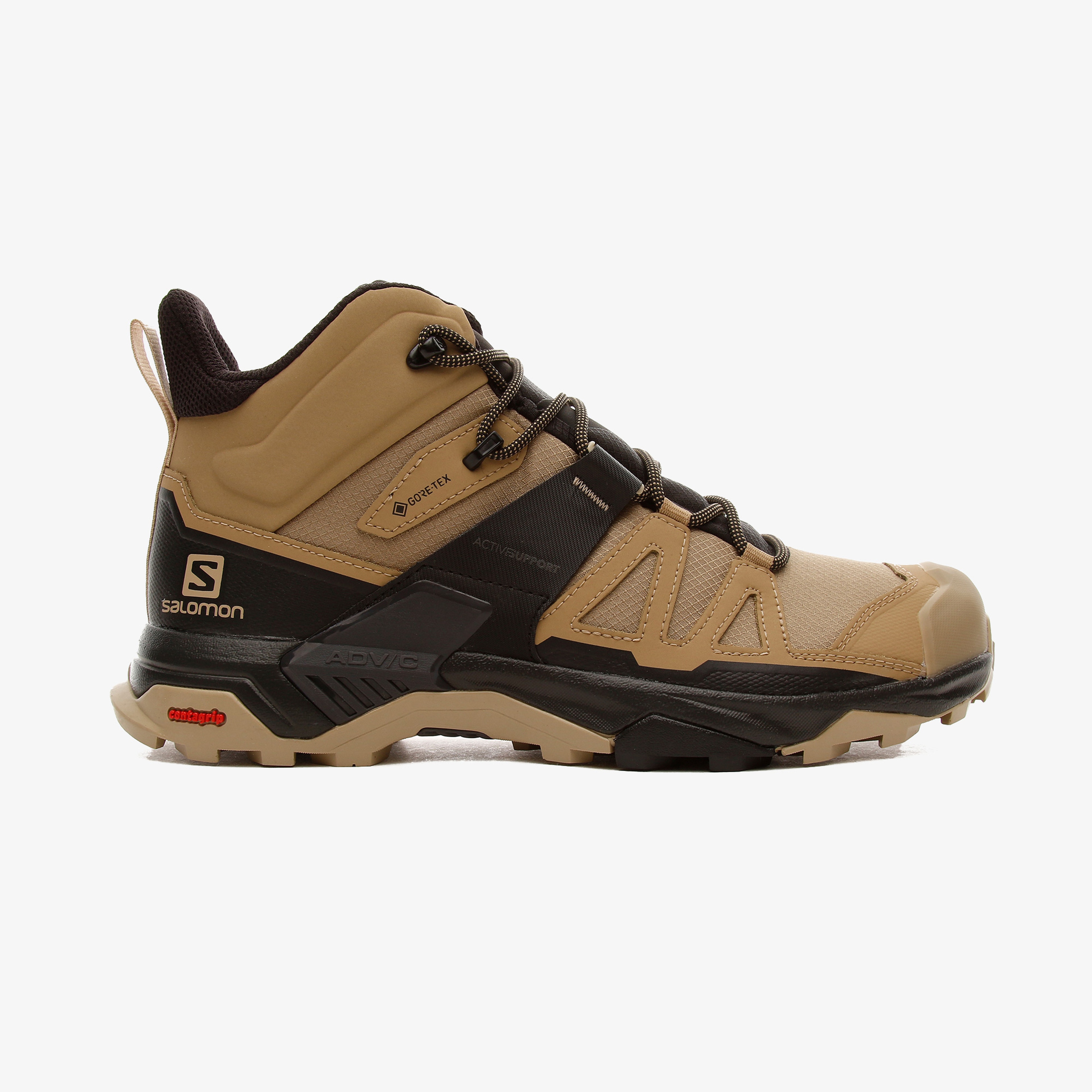 Salomon X Ultra 4 Mid Gore-Tex Erkek Kahverengi Bot