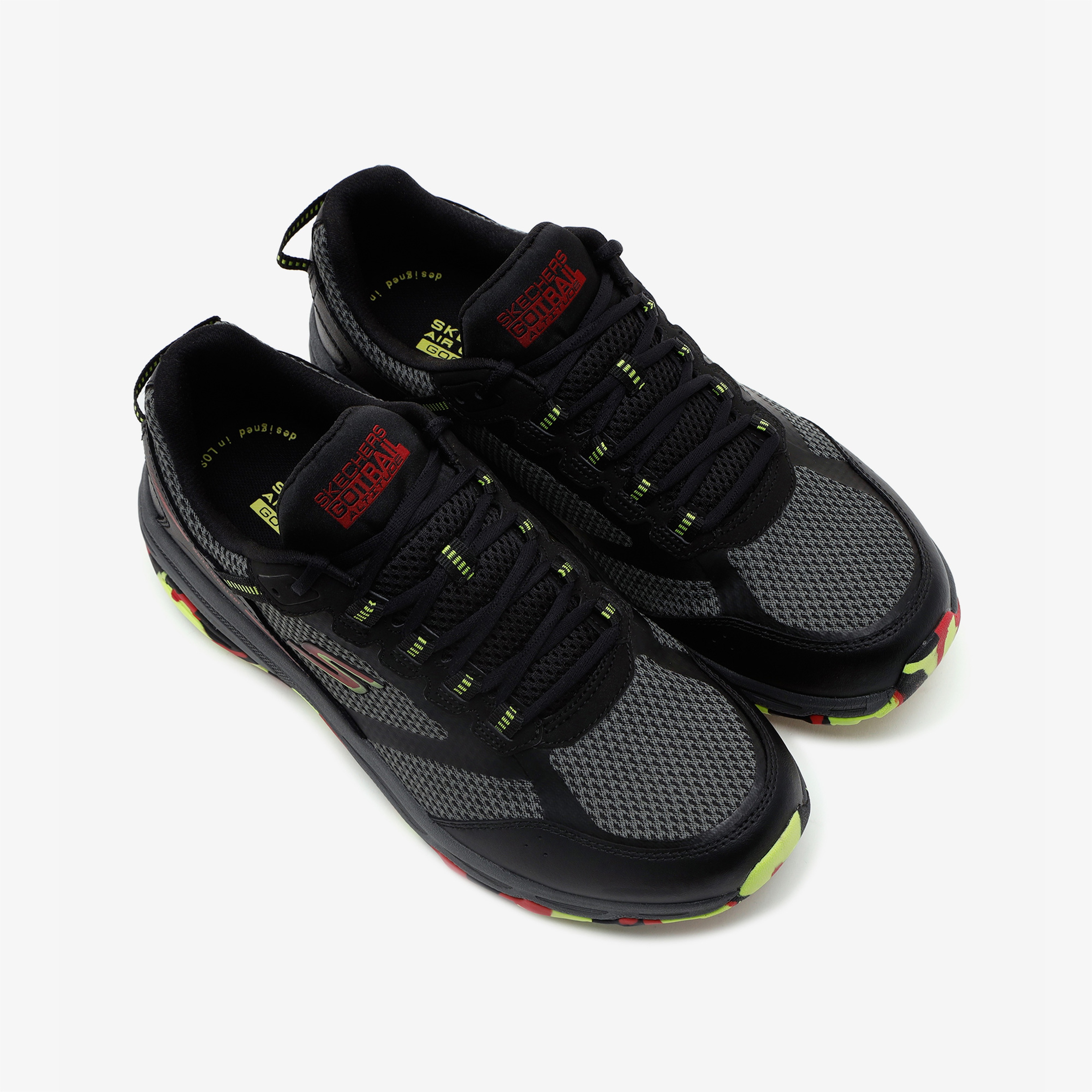 Skechers Go Run Trail Altitude-Marble Erkek Siyah Outdoor Ayakkabı