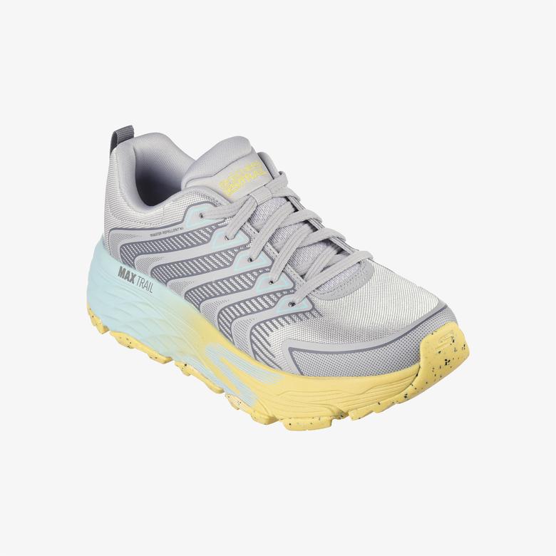 Skechers Max Cushioning Elite Trail Kadın Gri Spor Ayakkabı