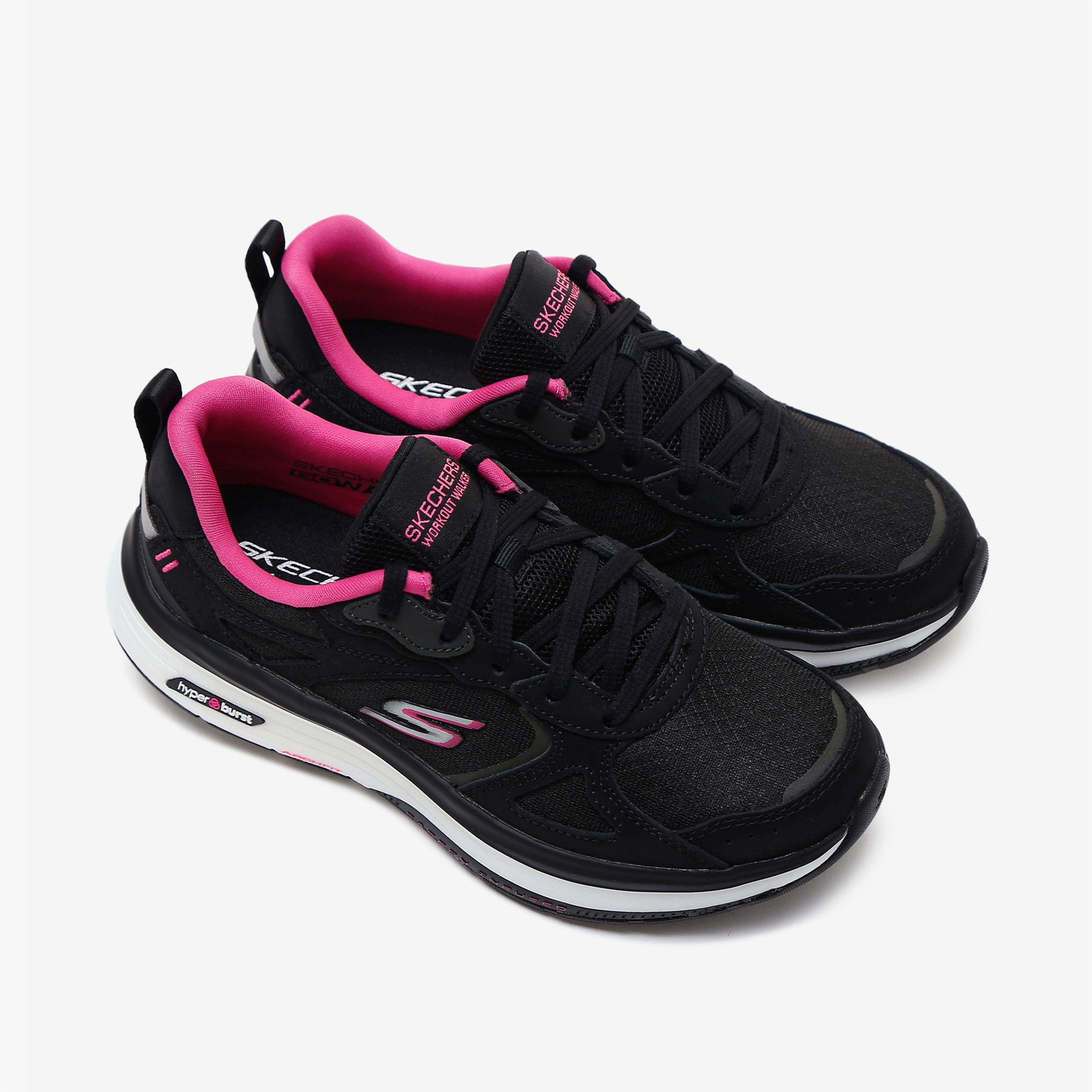 Skechers Go Walk Workout Walker Kadın Siyah Koşu Ayakkabısı