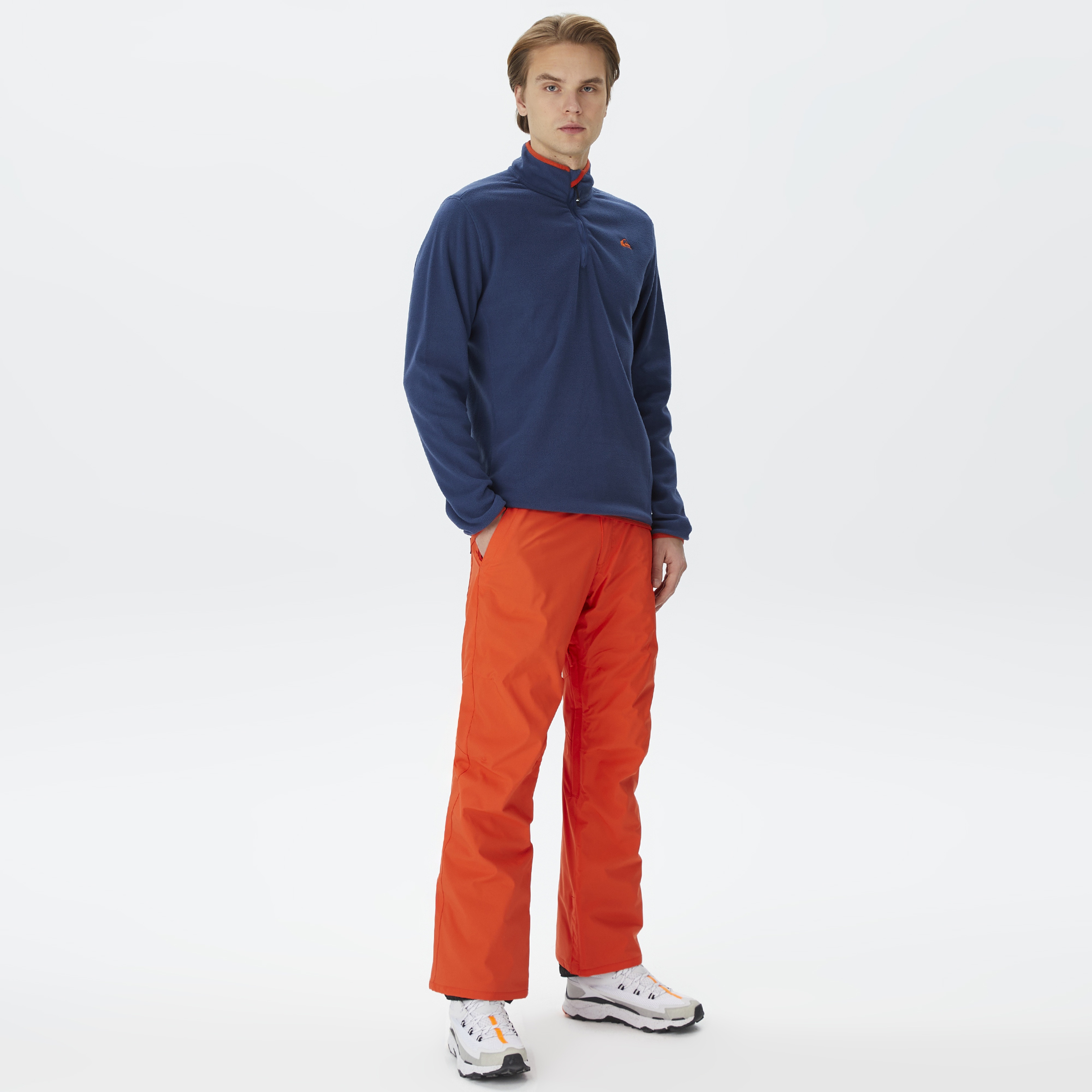 Quiksilver Mission Halfzip Erkek Renkli Outdoor Polar