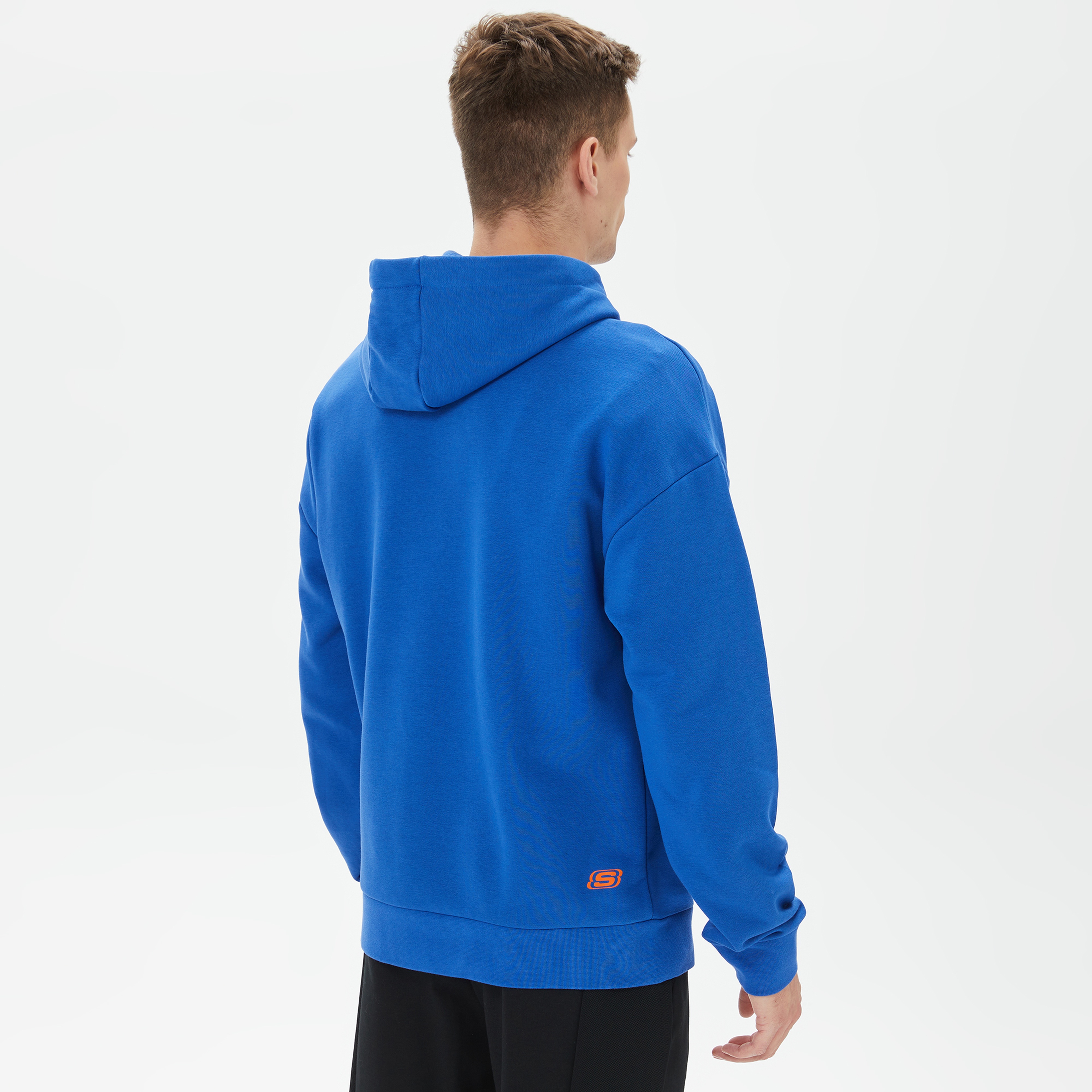 Skechers M Essential Erkek Mavi Günlük Sweatshirt