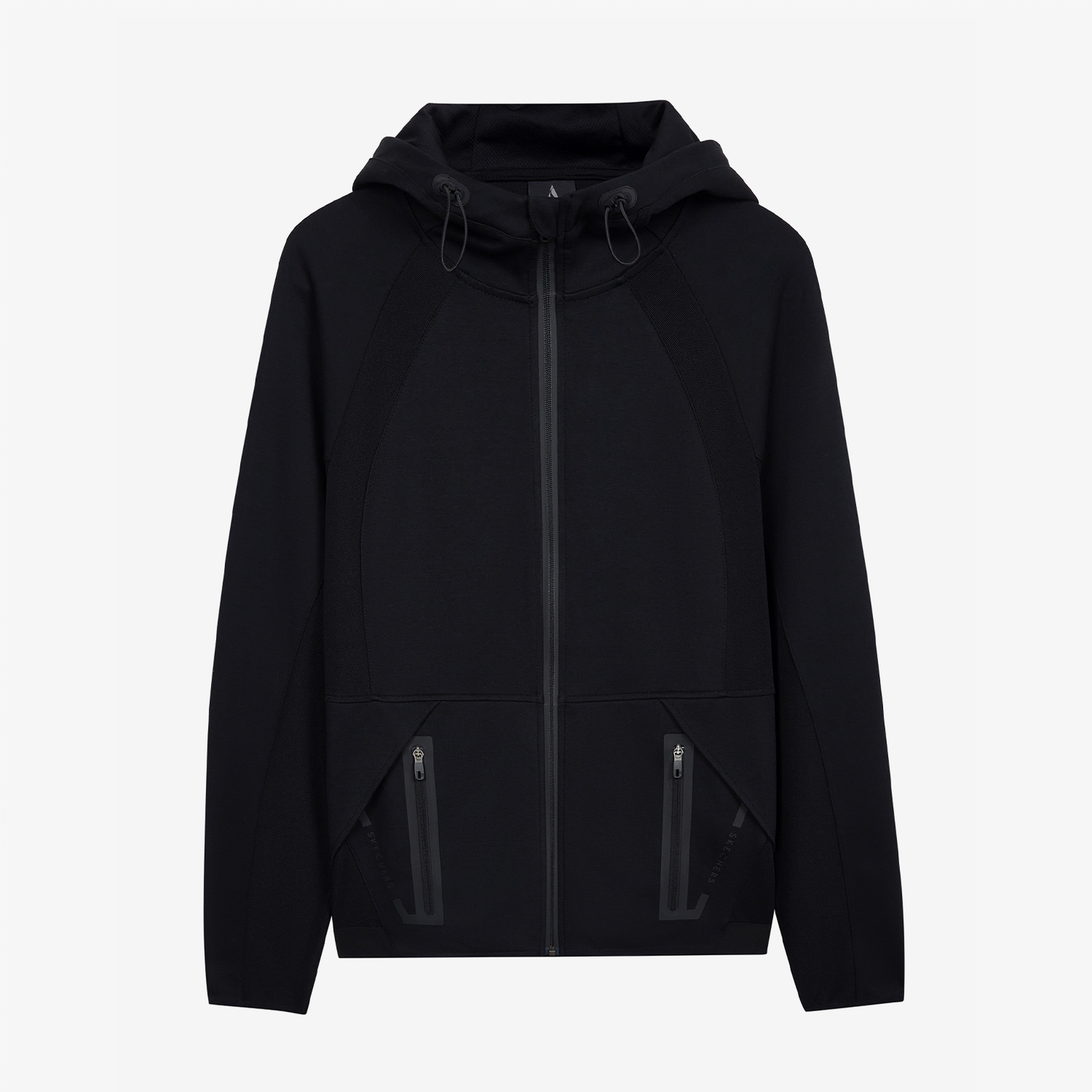 Skechers 2Xi-Lock Full Zip Erkek Siyah Günlük Sweatshirt