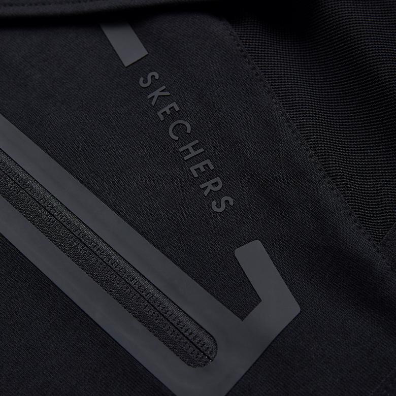 Skechers 2Xi-Lock Full Zip Erkek Siyah Günlük Sweatshirt