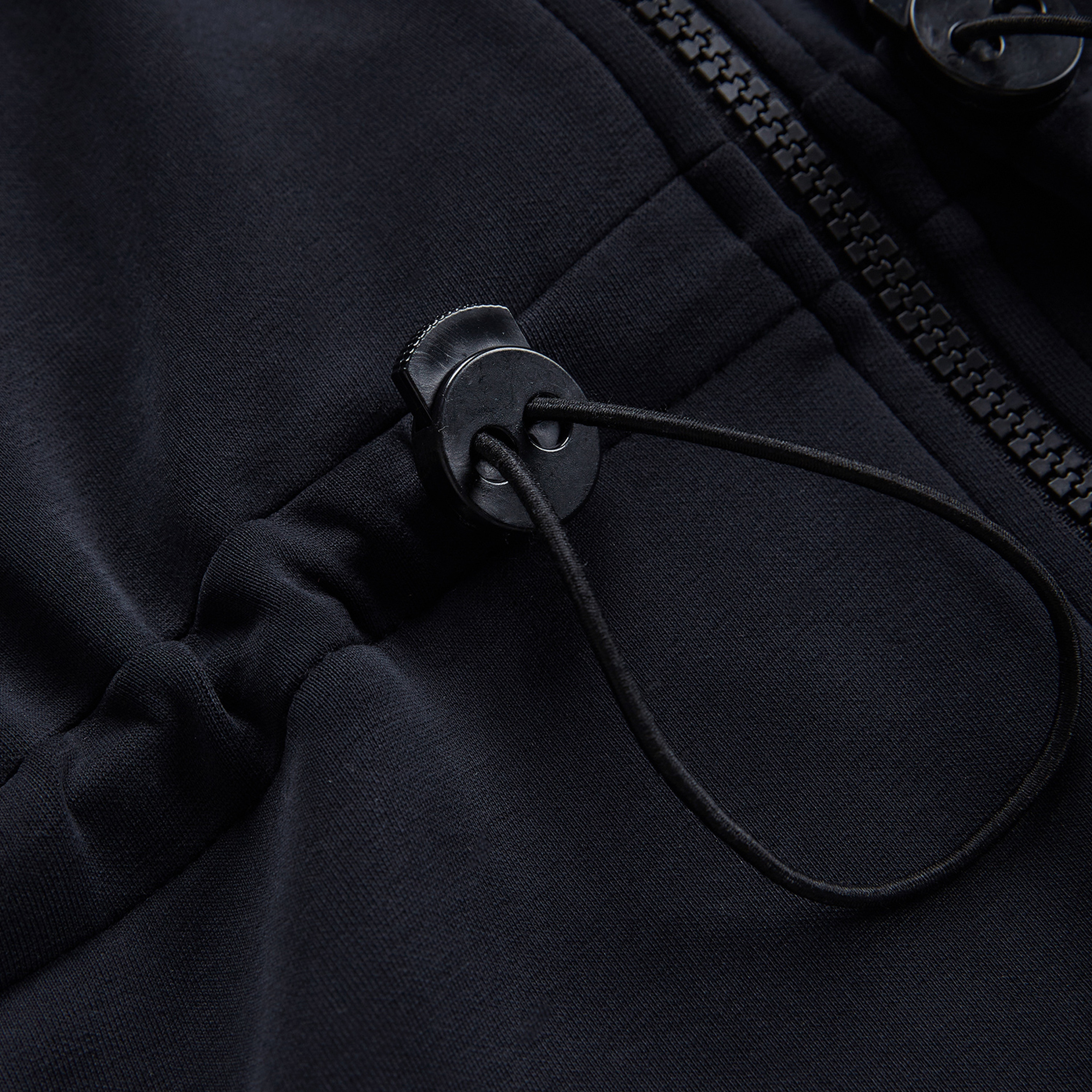 Skechers Soft Touch Full Zip Kadın Siyah Günlük Sweatshirt