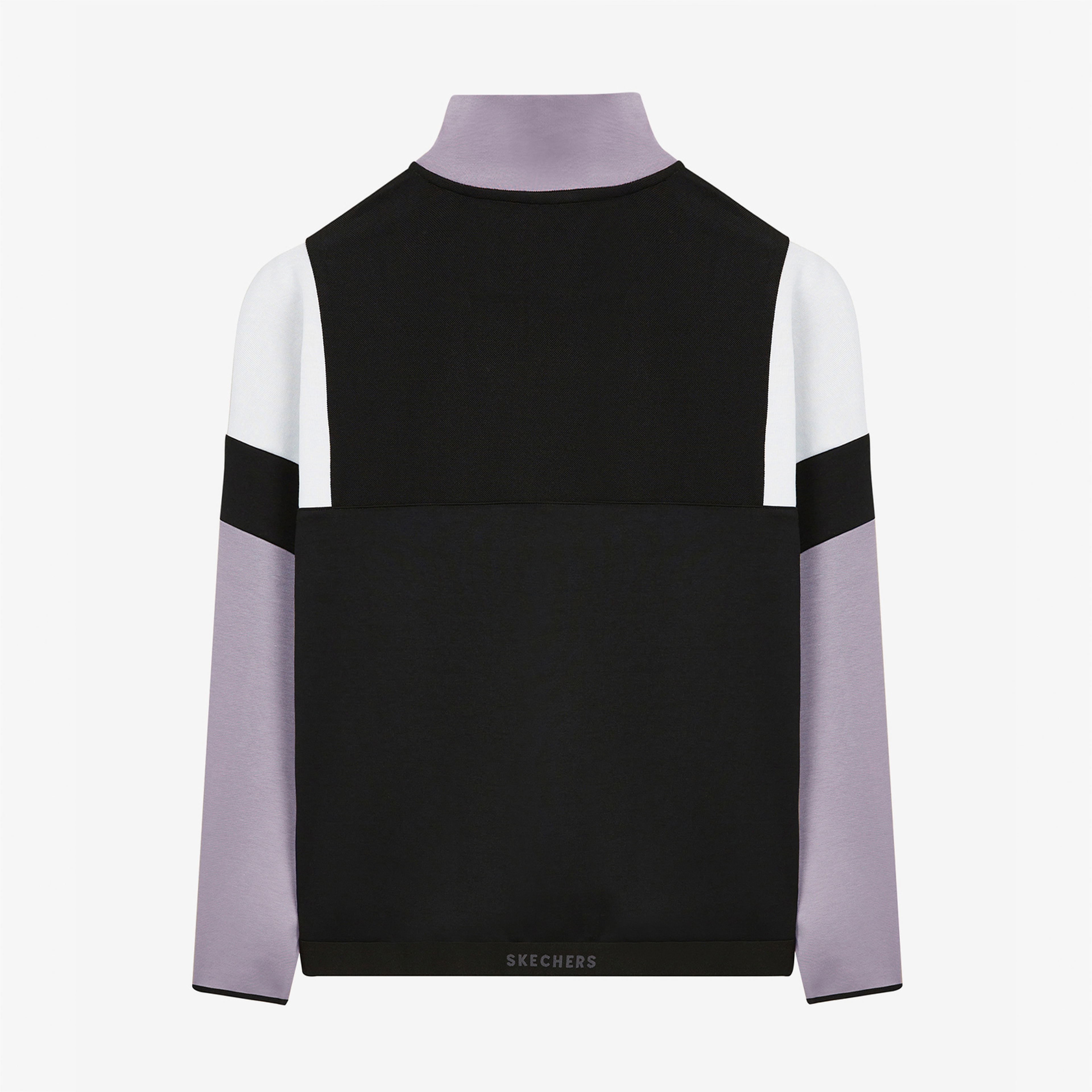 Skechers 2Xi-Lock Half Zip Kadın Beyaz Günlük Sweatshirt