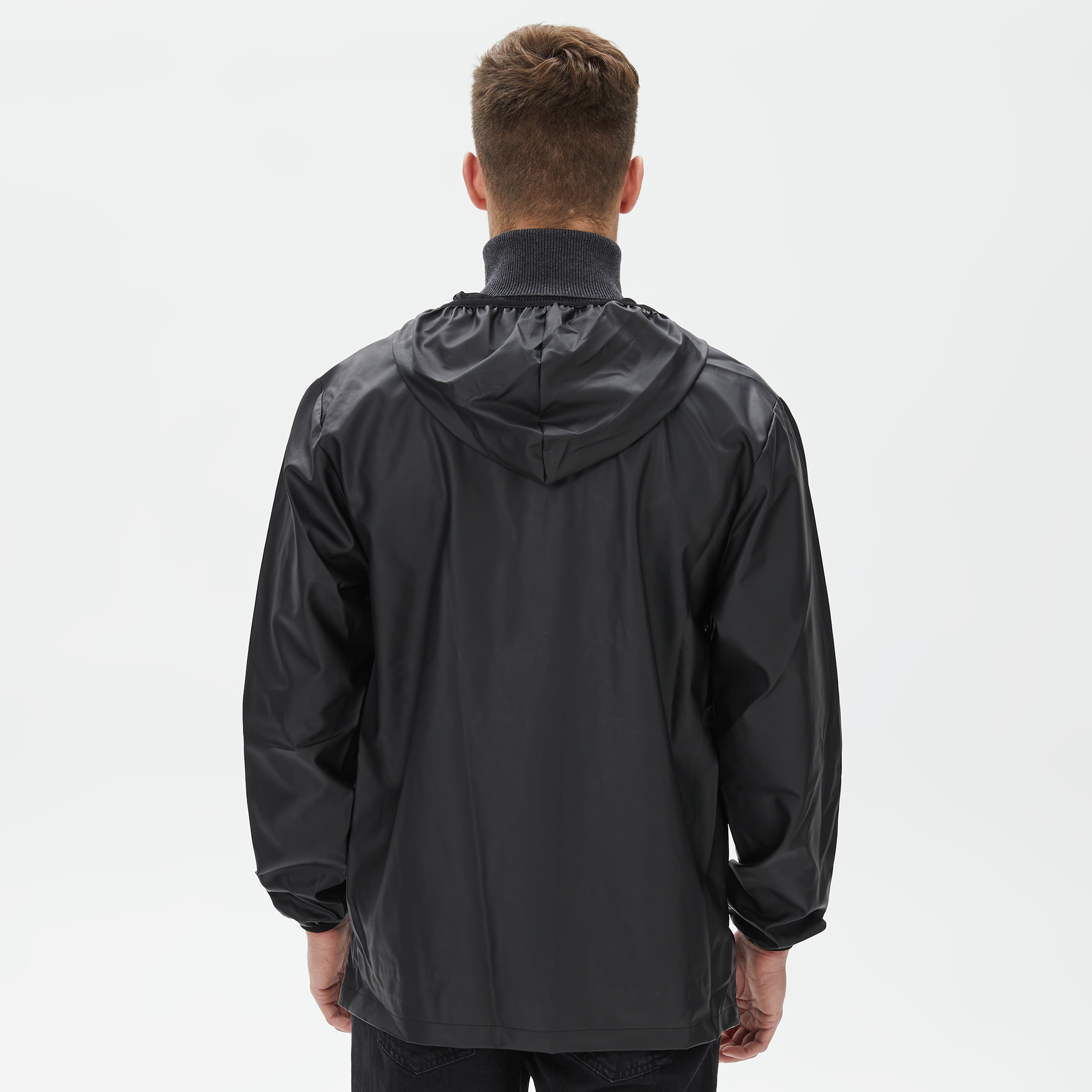 Nors Erkek Siyah Rüzgarlık