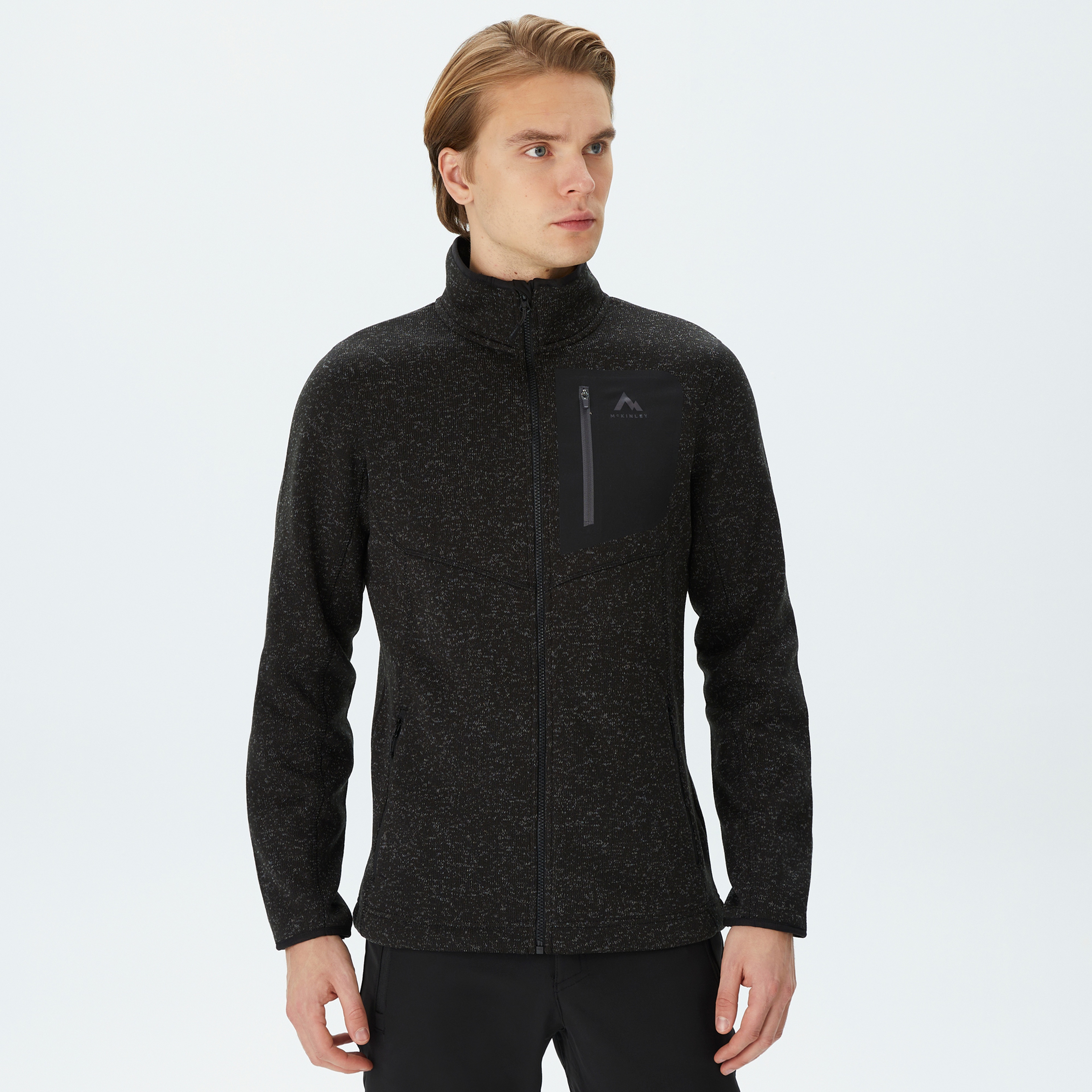 Mc Kinley Skeena Iı Ux Erkek Siyah Outdoor Polar