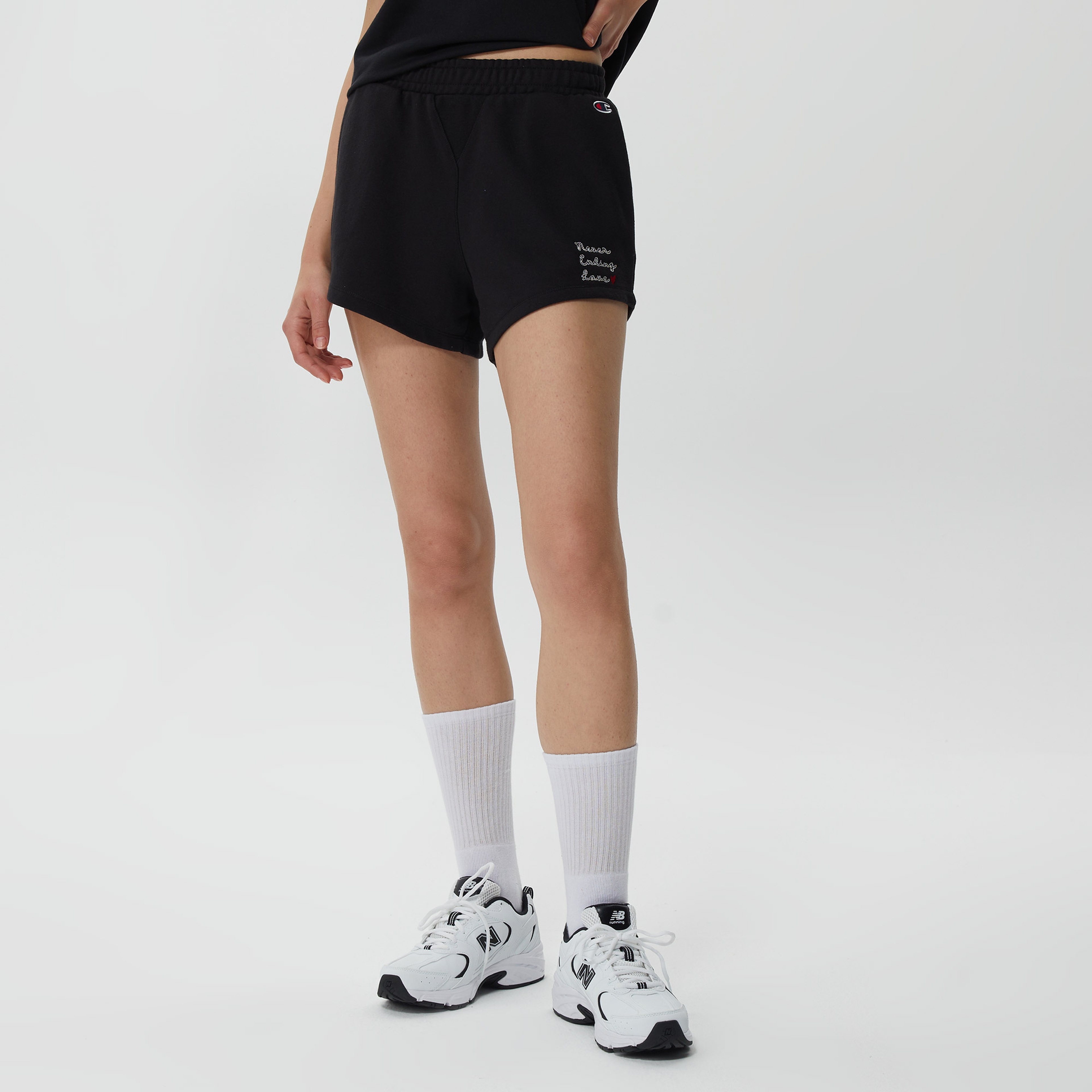 Champion Classic Kadın Siyah Şort