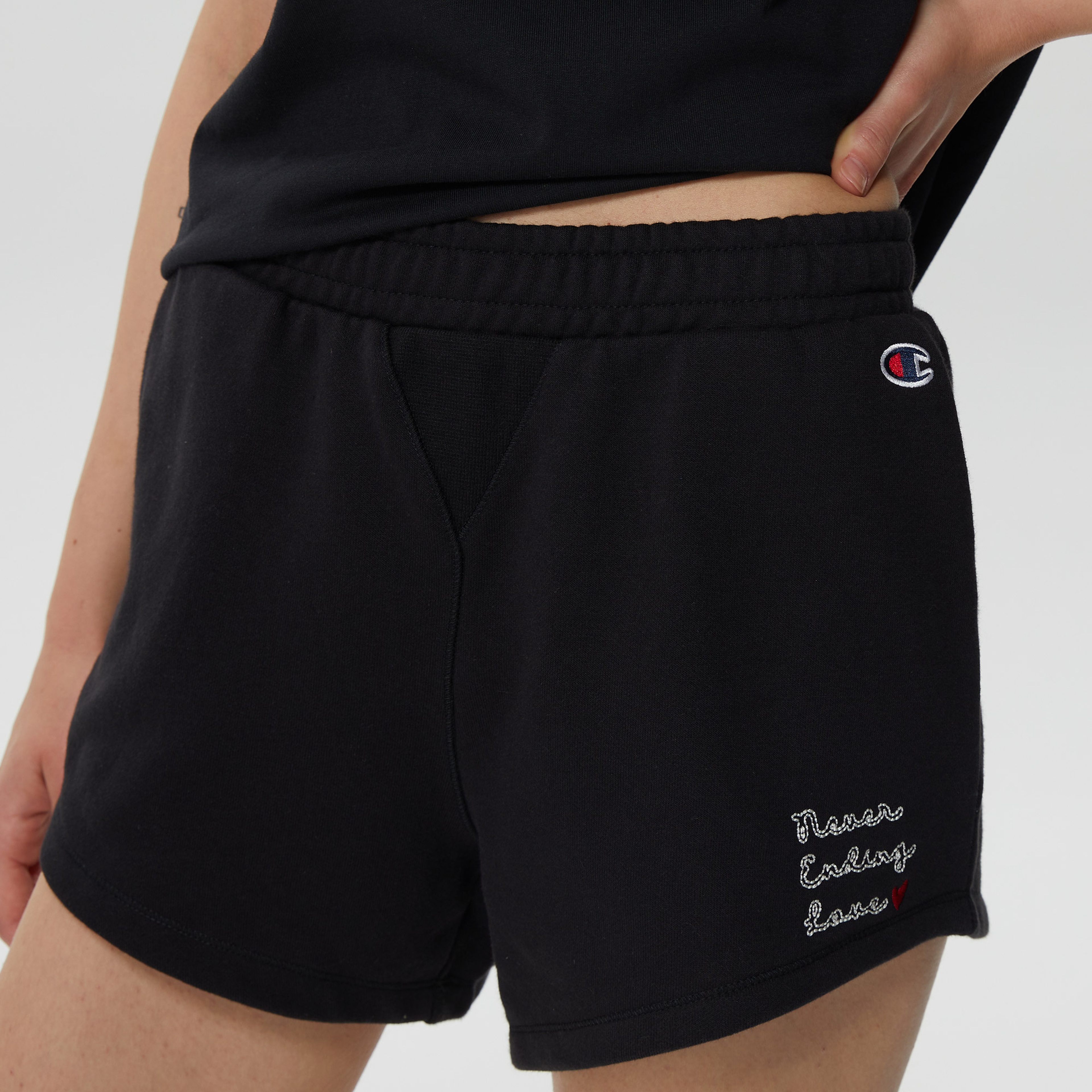 Champion Classic Kadın Siyah Şort