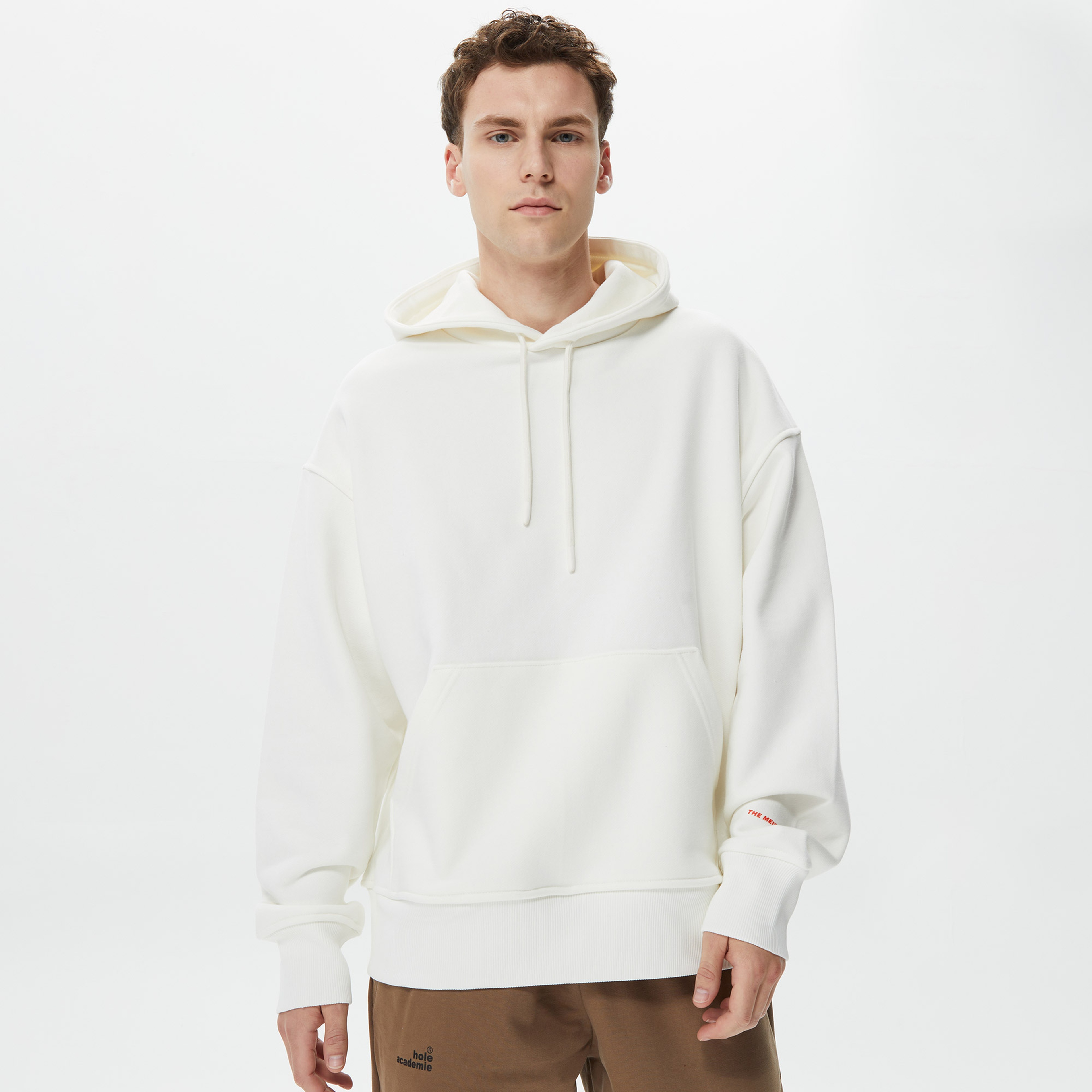 Holeacademie X The Meister Erkek Krem Hoodie