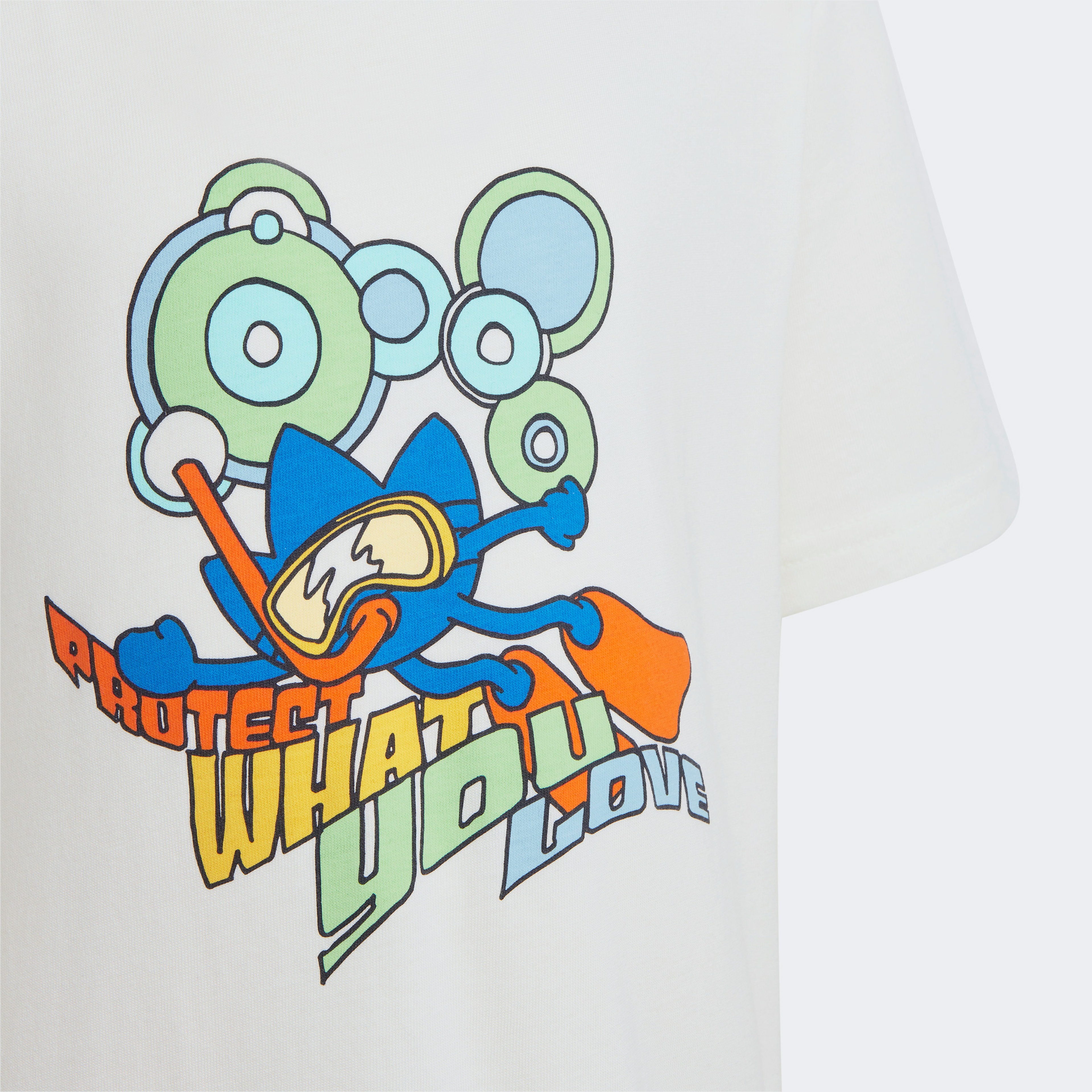 adidas Graphic Print Çocuk Renkli T-Shirt Şort Takım