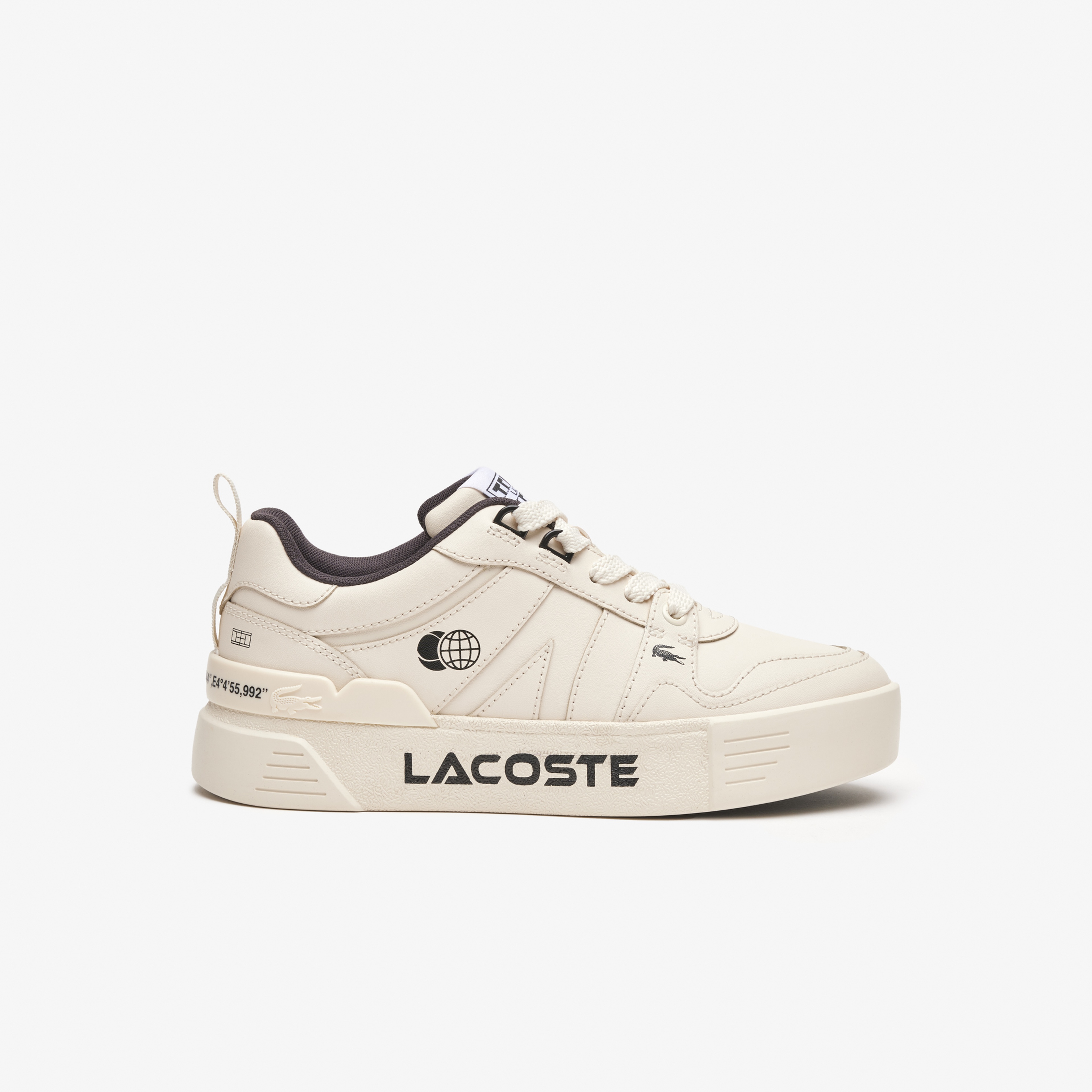 Lacoste L002 Kadın Bej Sneaker