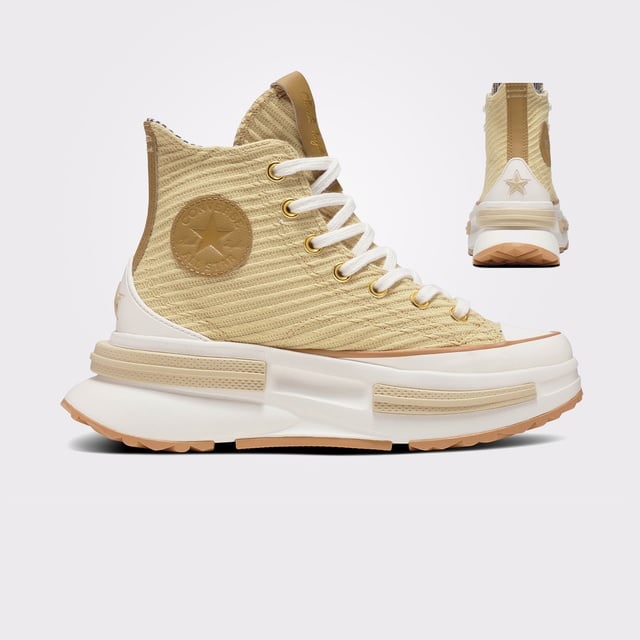 Converse Converse Run Star Legacy CX Platform Textured Unisex Sarı Sneaker | Occasion Sarı - 2. görsel