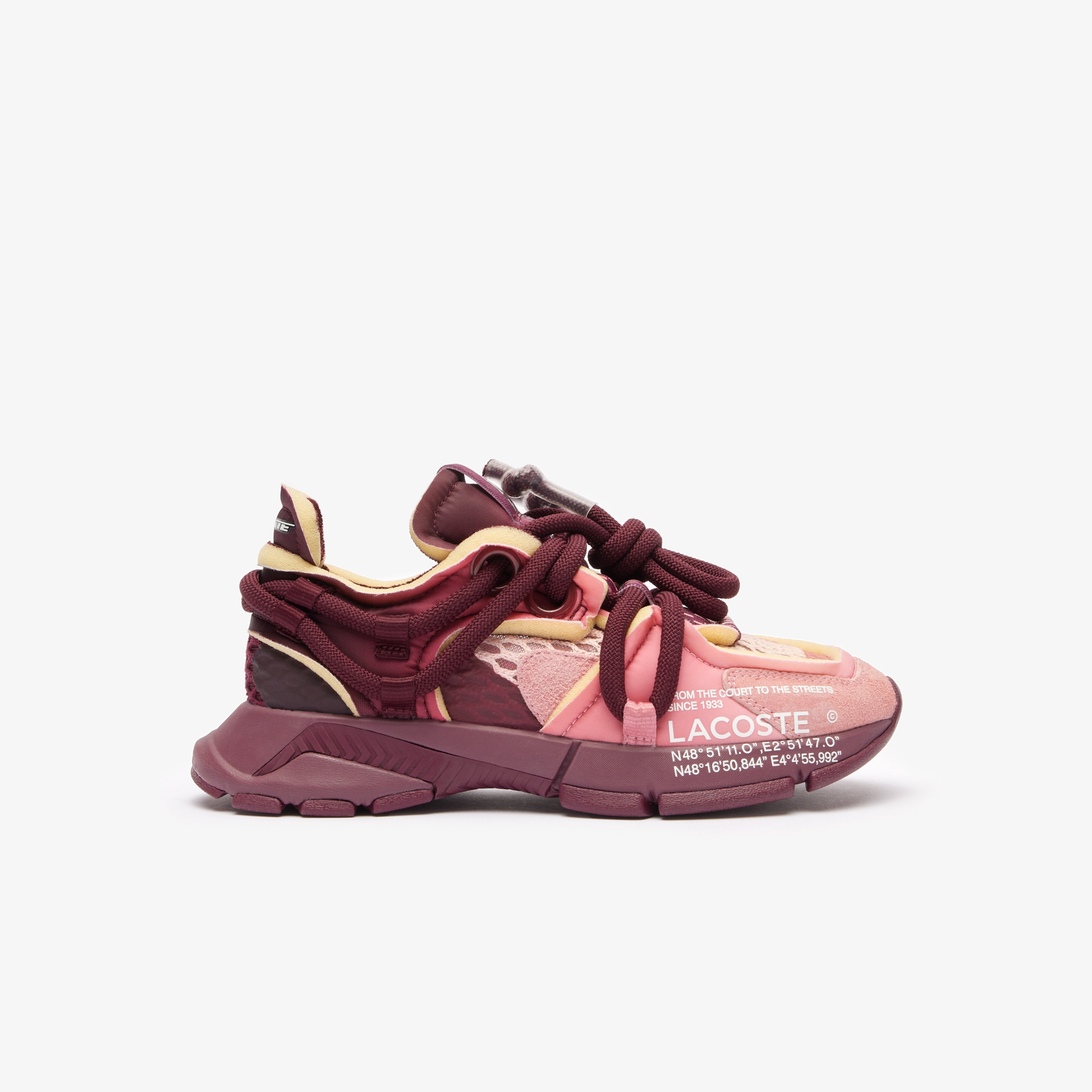 L003 Active Kadın Bordo Sneaker