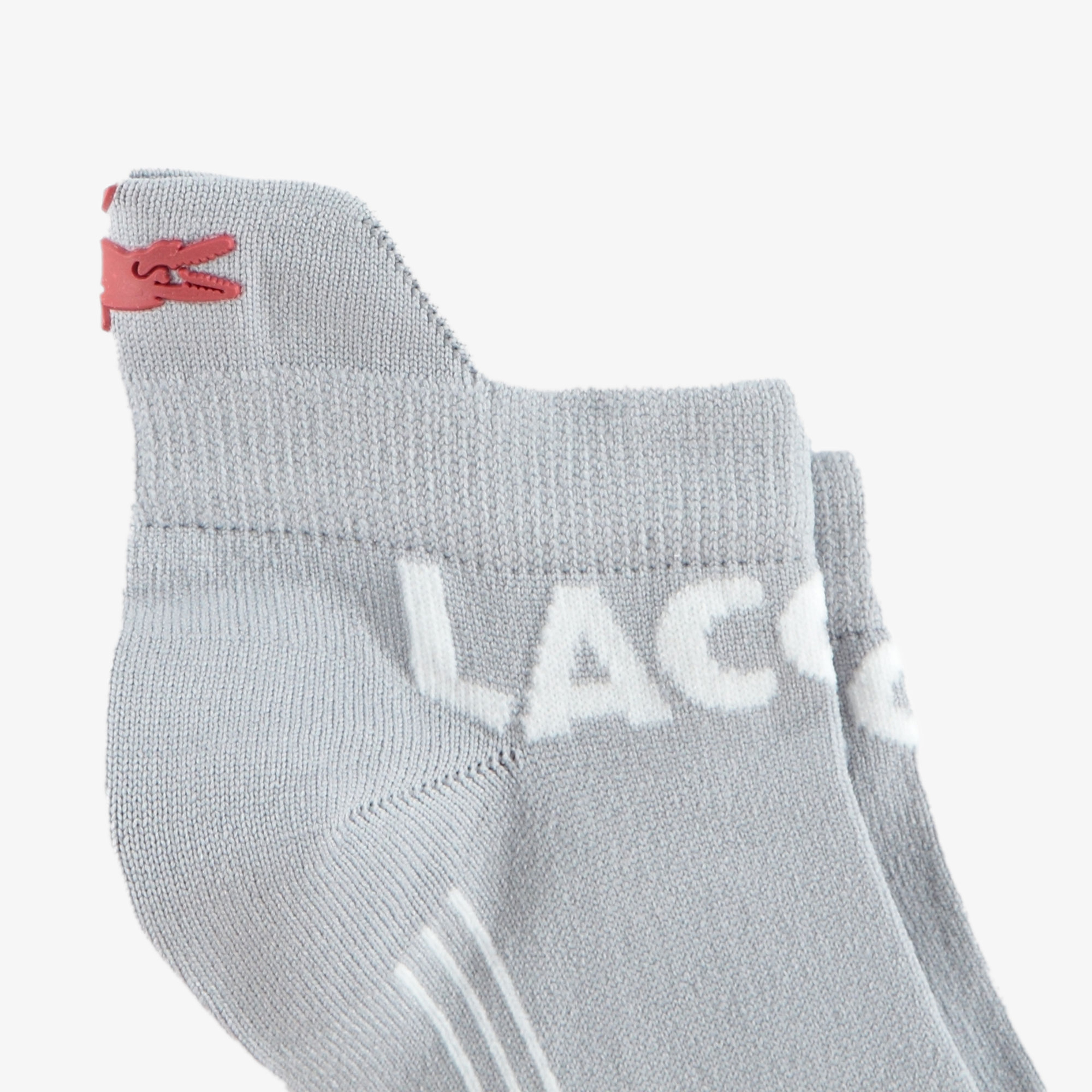 Unisex Baskılı Gri Çorap