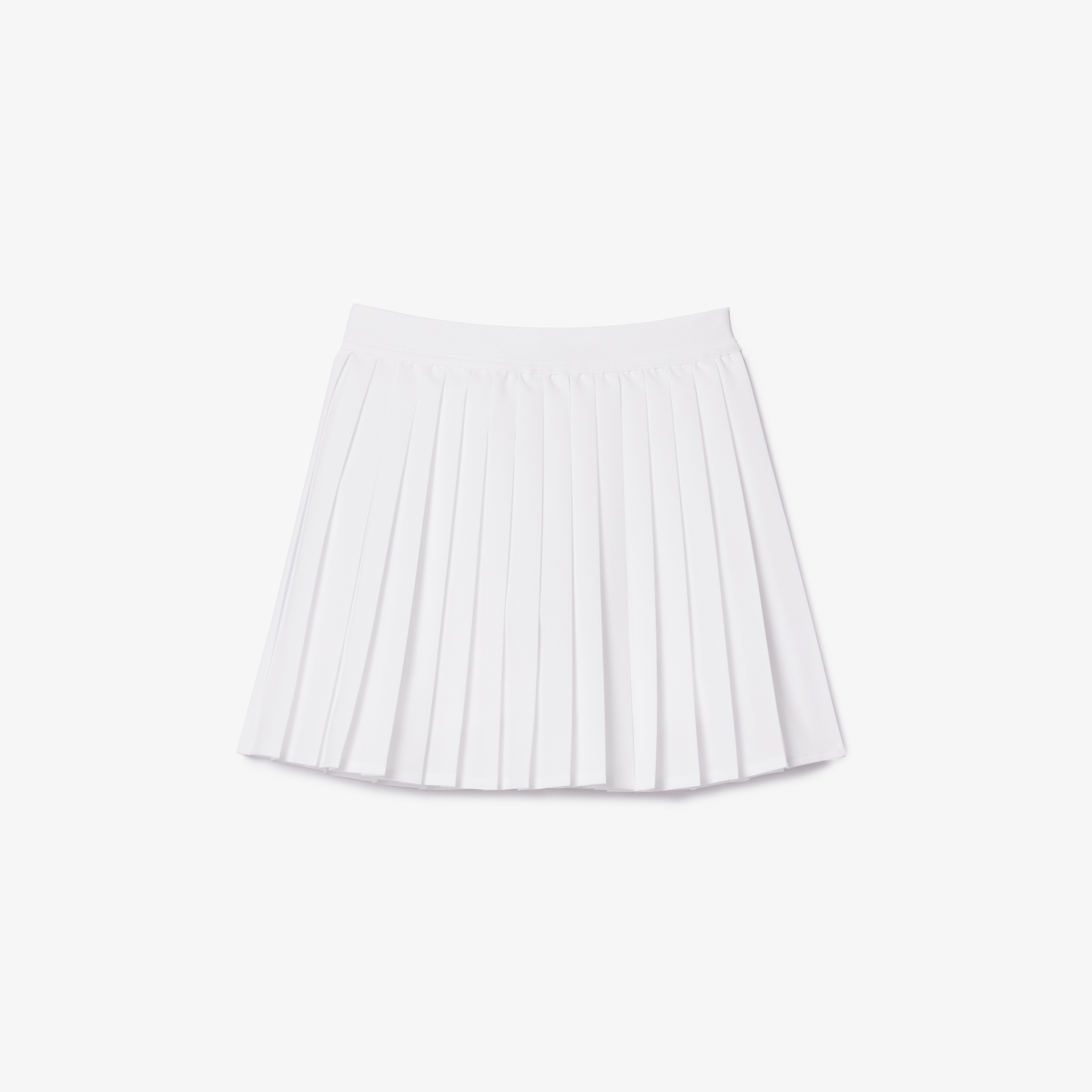 Lacoste Kız Çocuk Pileli Beyaz Etek