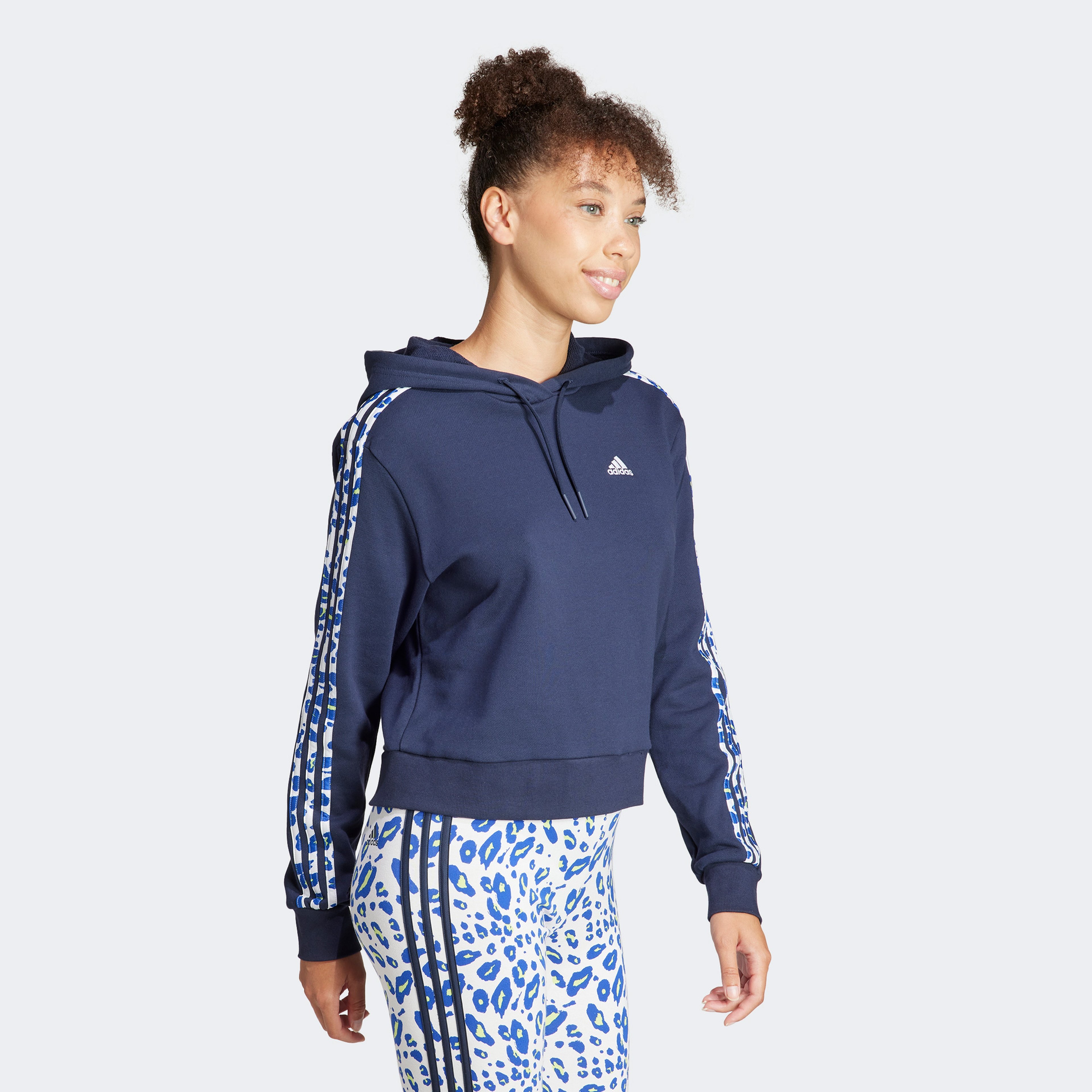 adidas Anml Hd Swt Kadın Lacivert Günlük Sweatshirt