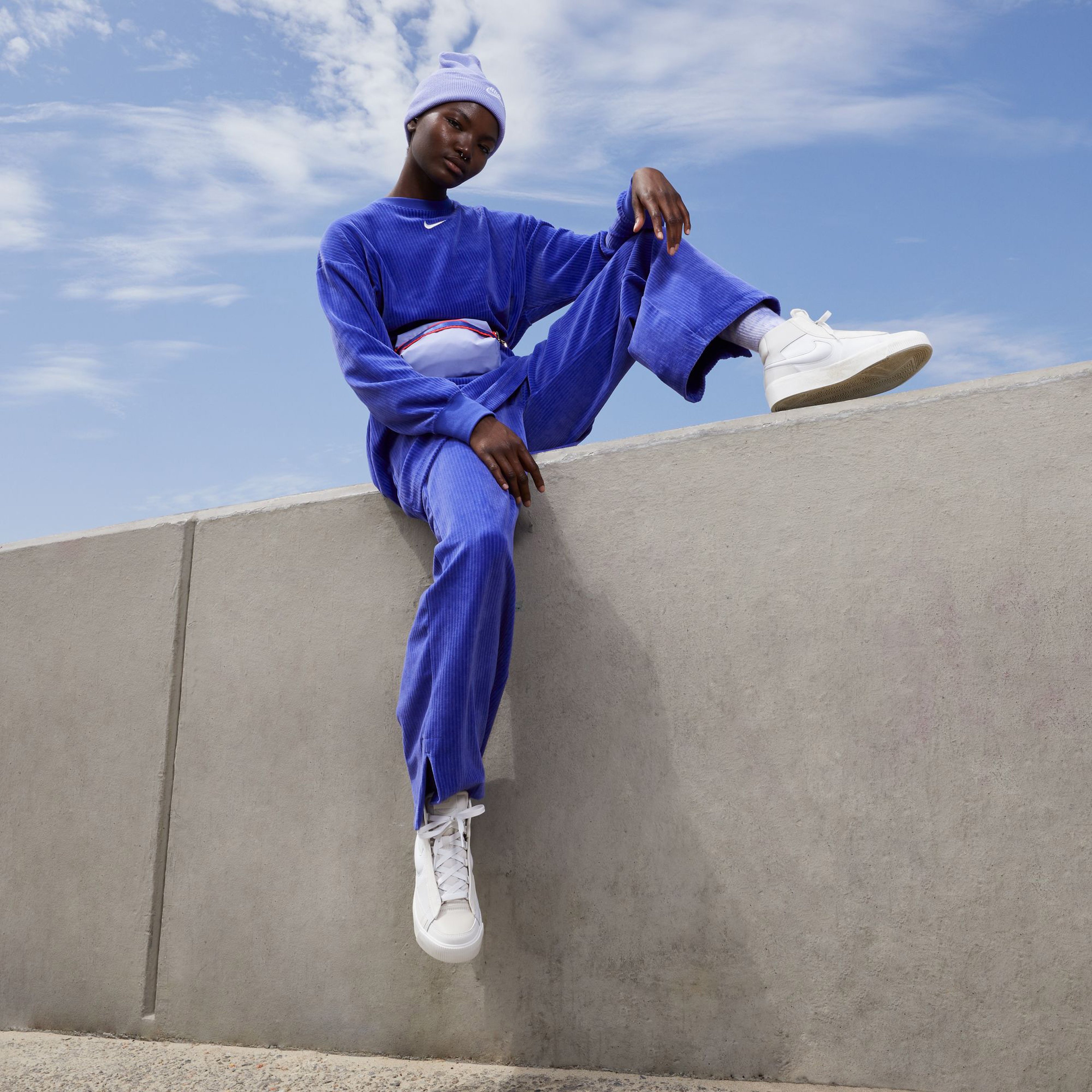 Nike Blazer Mid Victory Kadın Beyaz Spor Ayakkabı