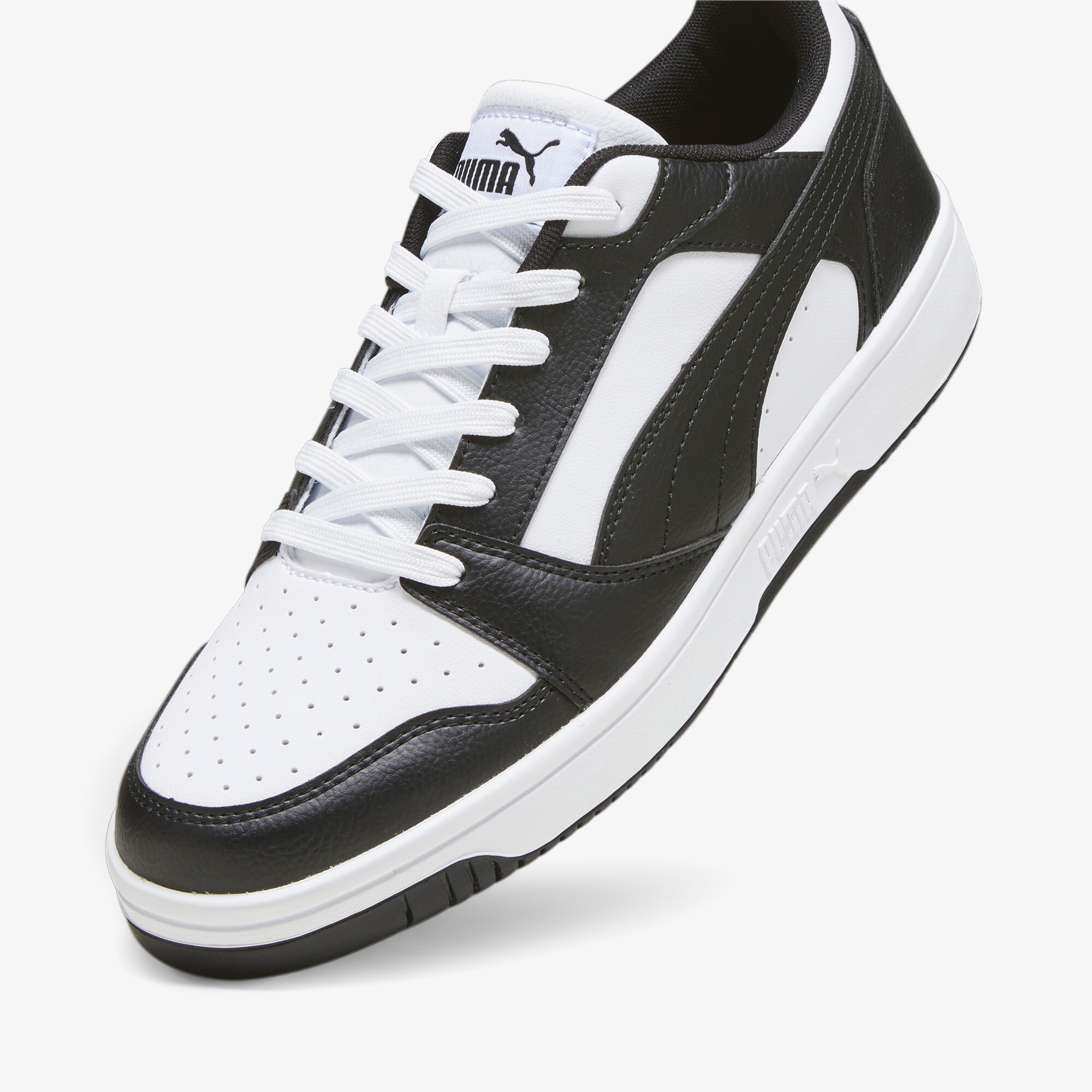 Puma Rebound V6 Low Unisex Siyah Spor Ayakkabı