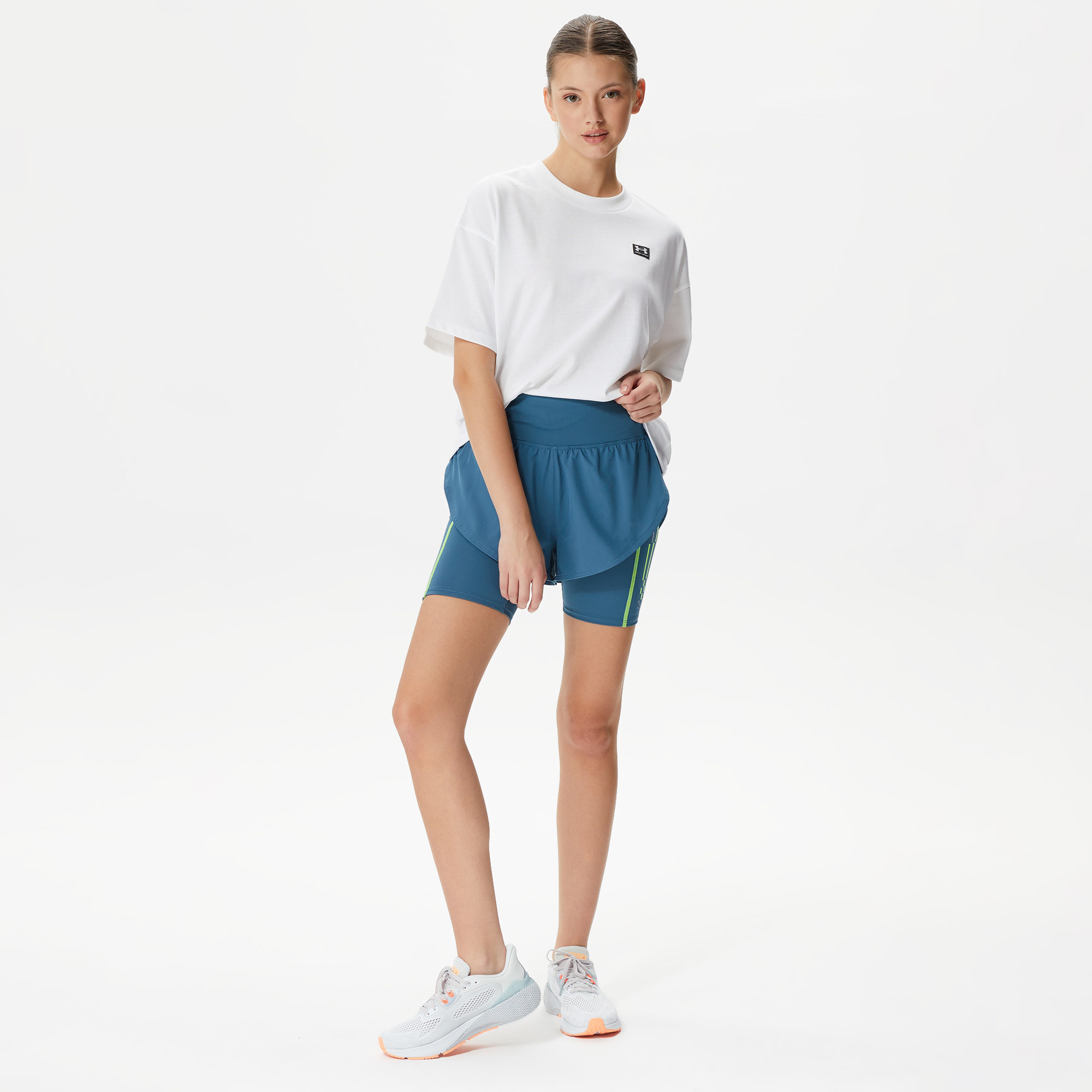 Under Armour Anywhere Kadın Mavi Şort