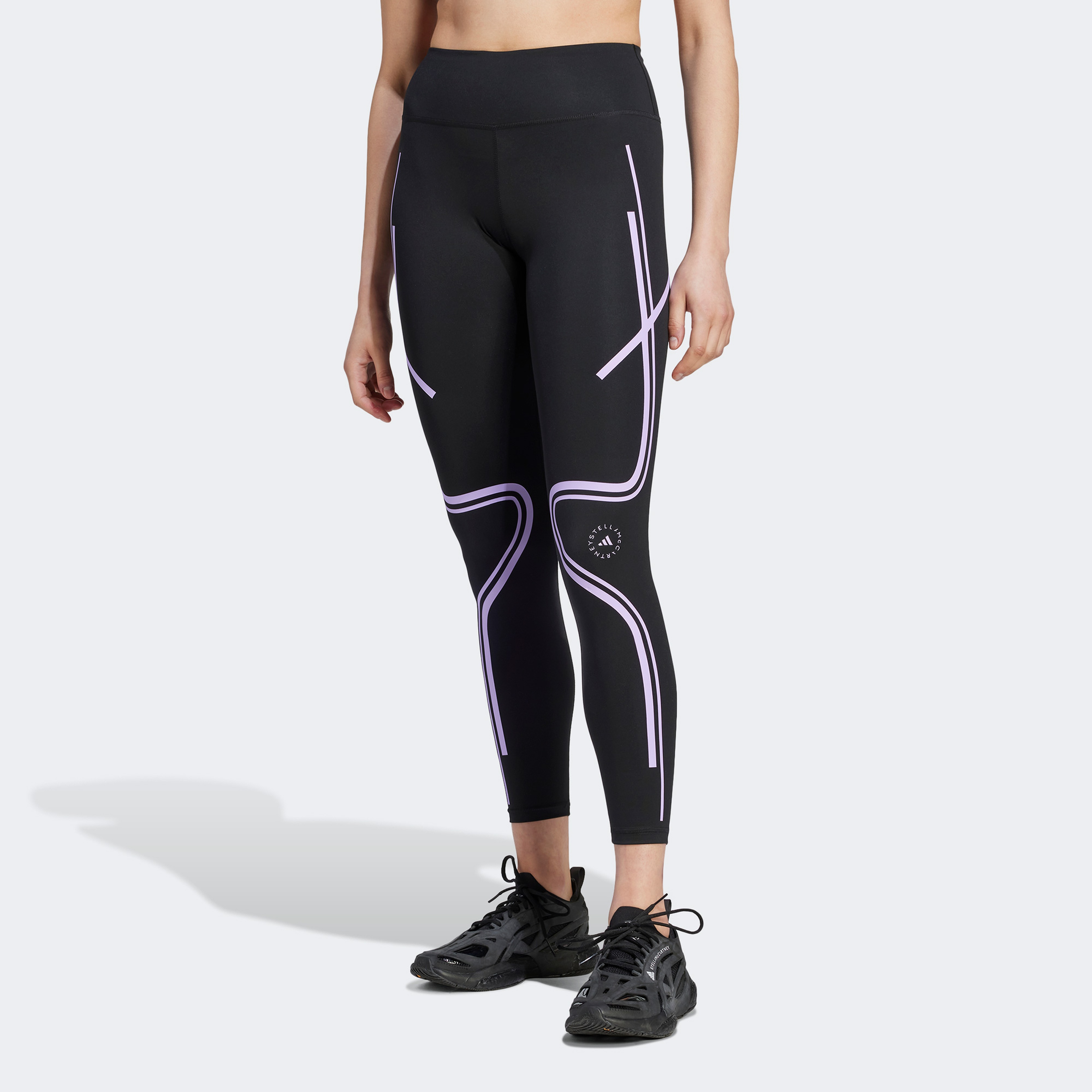 adidas by Stella McCartney TruePace Kadın Siyah Tayt