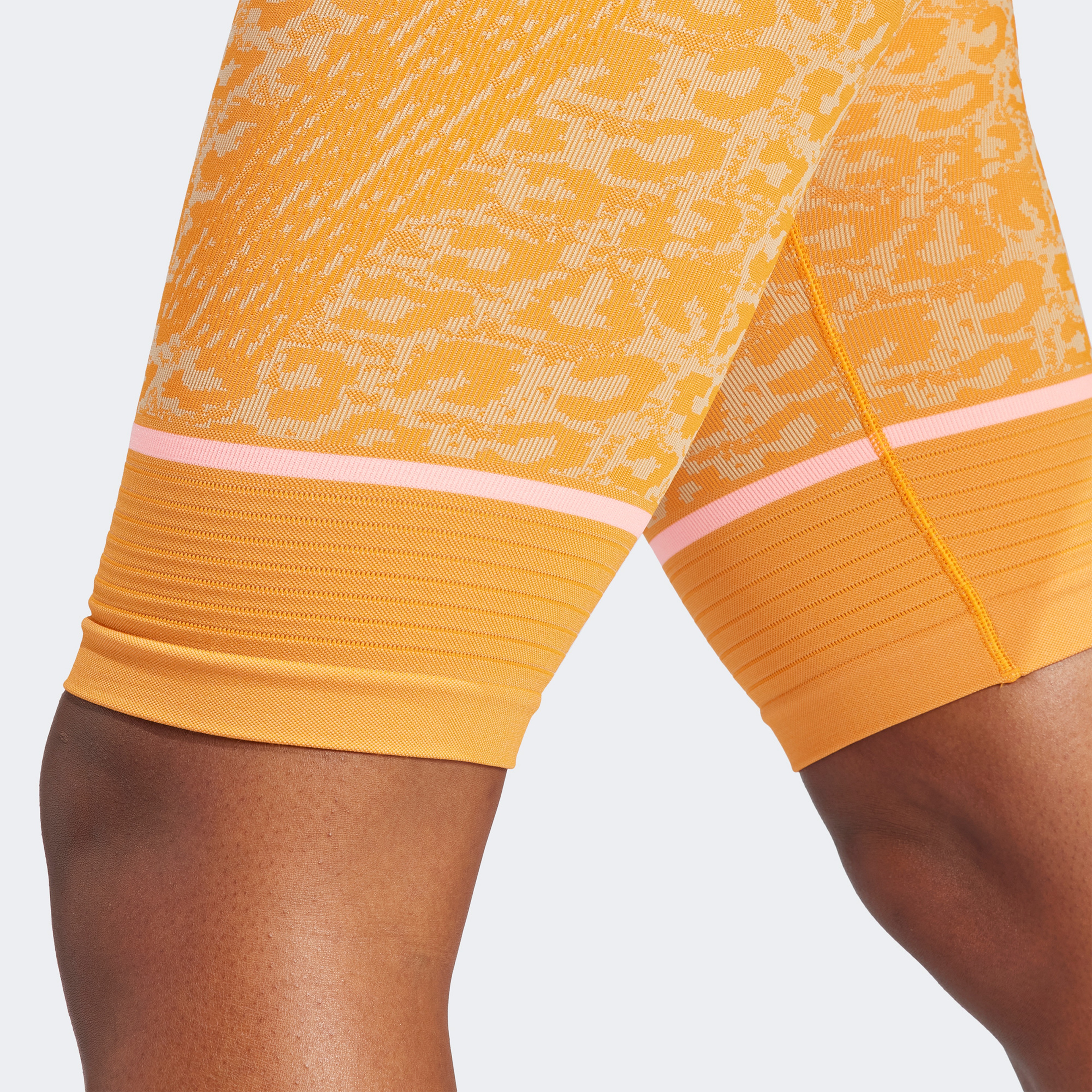 adidas by Stella McCartney TrueStrength Seamless Yoga Kadın Turuncu Tayt