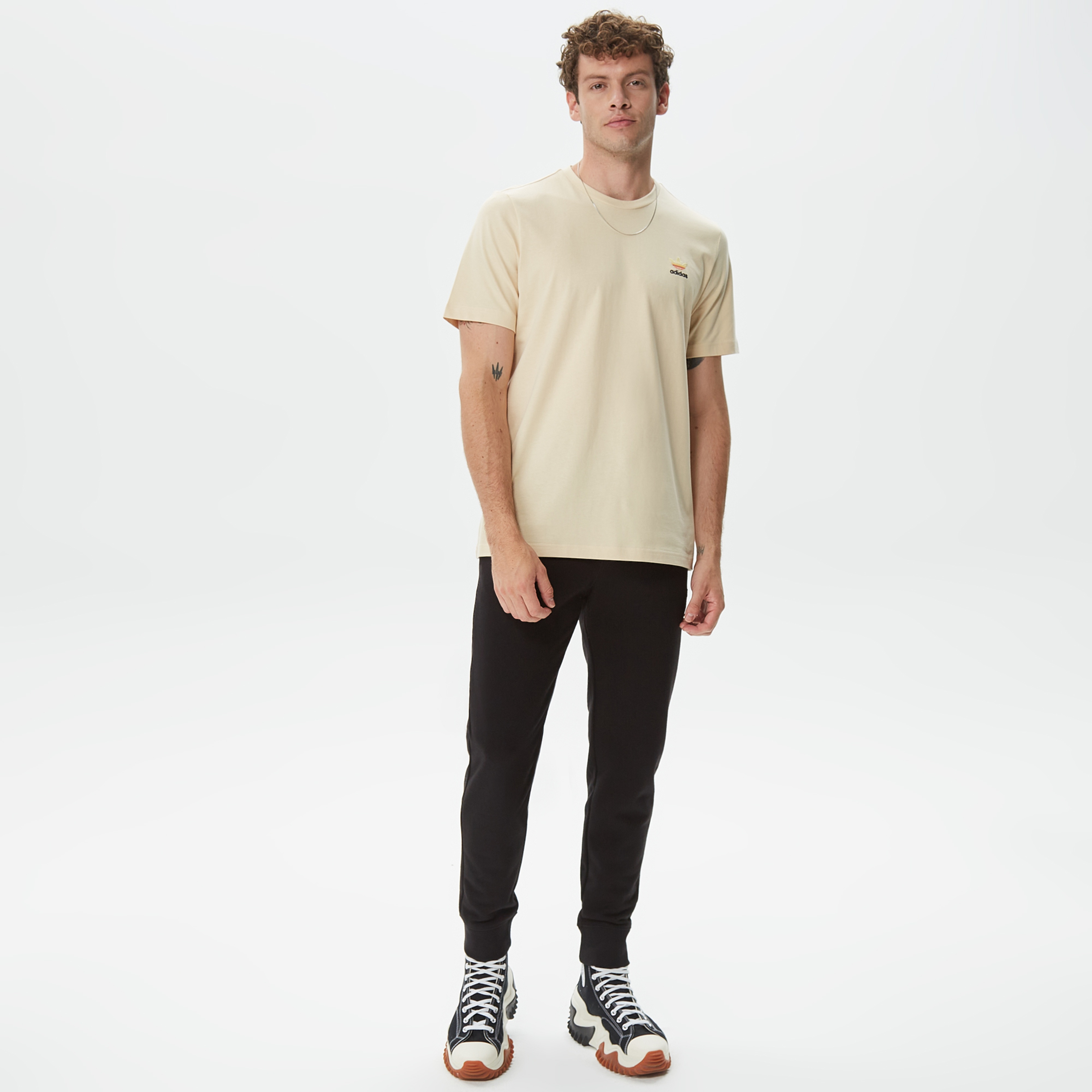 adidas Adicolor Classic Erkek Krem T-Shirt