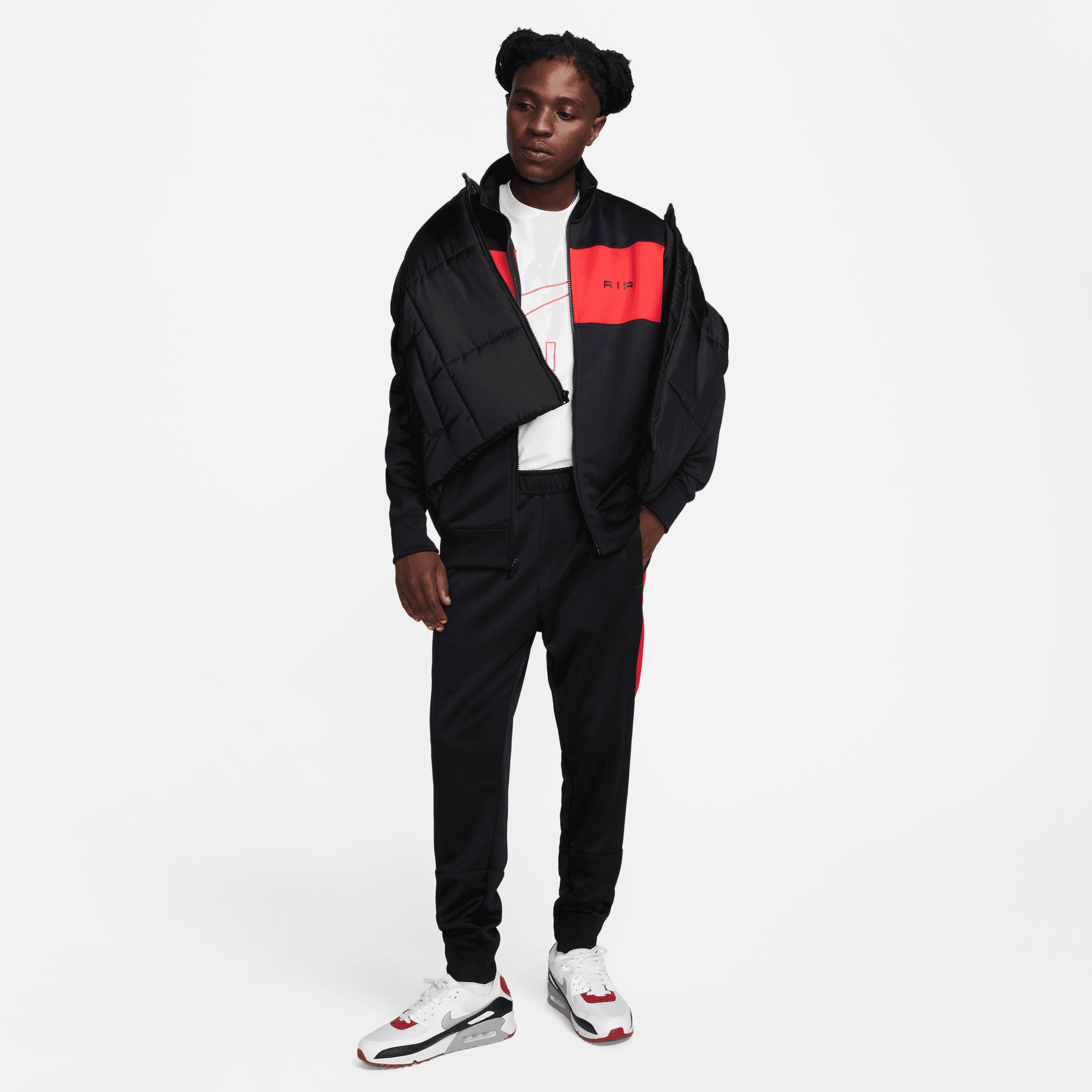 Nike Air Sportswear Erkek Siyah Eşofman Altı