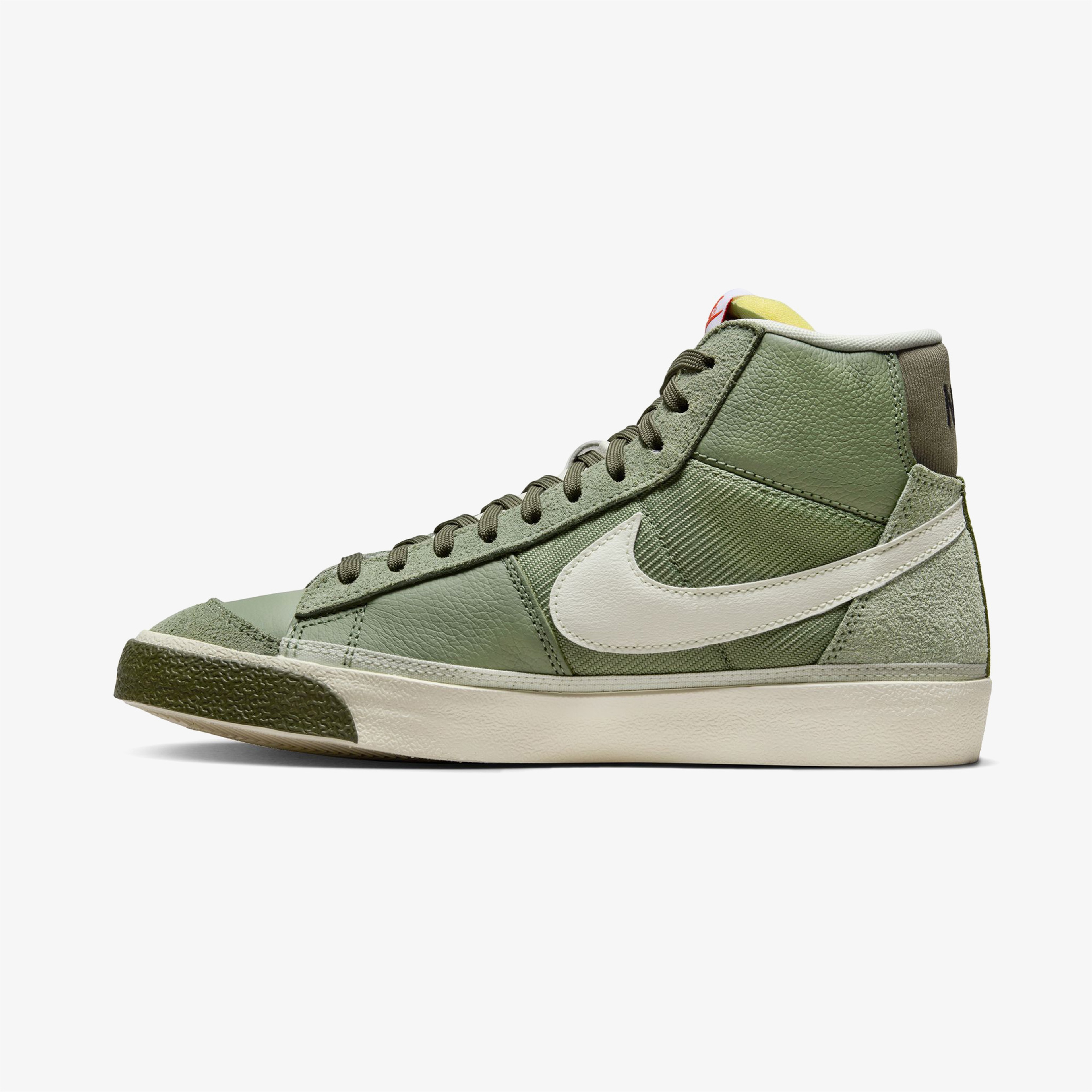 Nike Blazer Mid Pro Club Erkek Yeşil Spor Ayakkabı