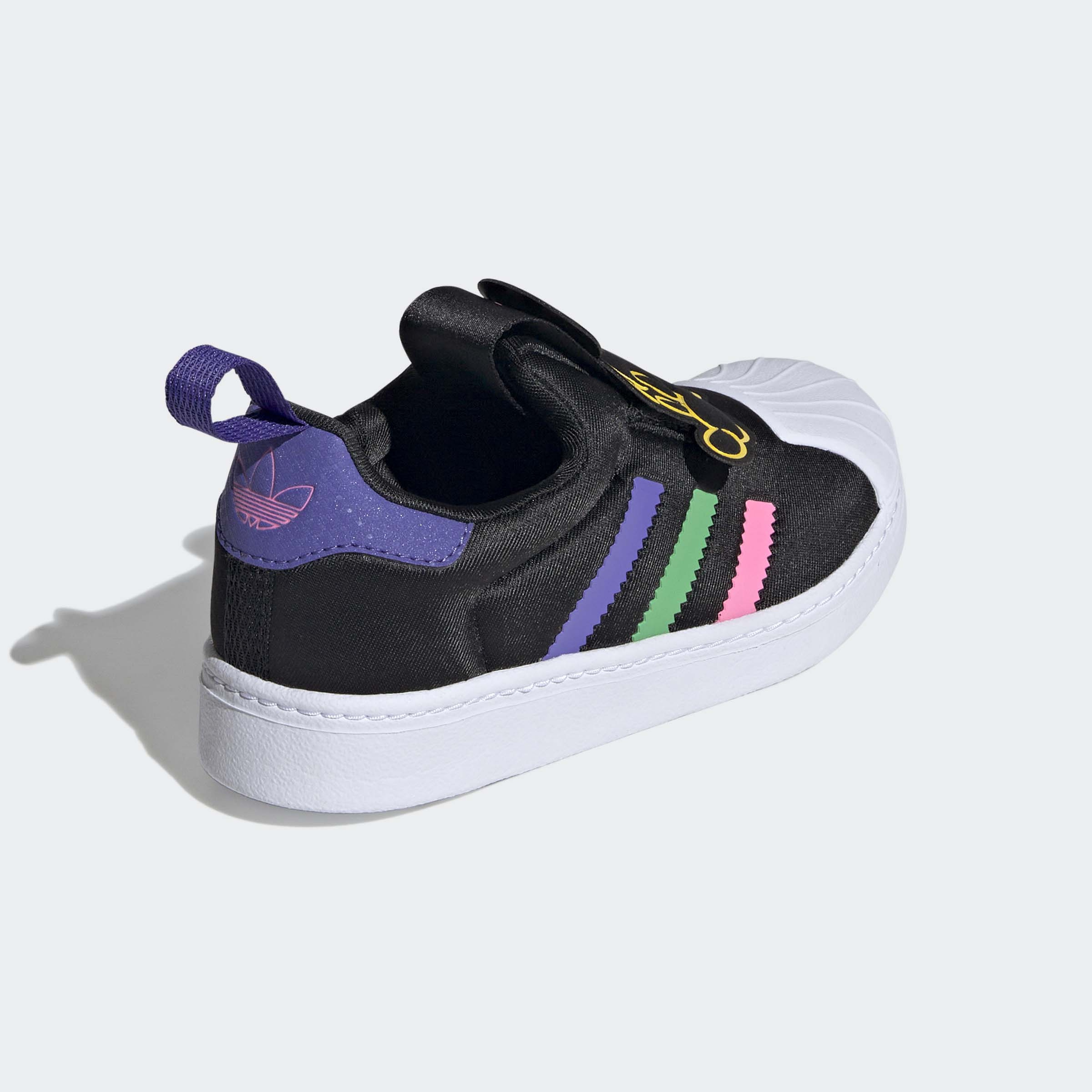 adidas Originals x Mickey Superstar 360 Çocuk Siyah Spor Ayakkabı