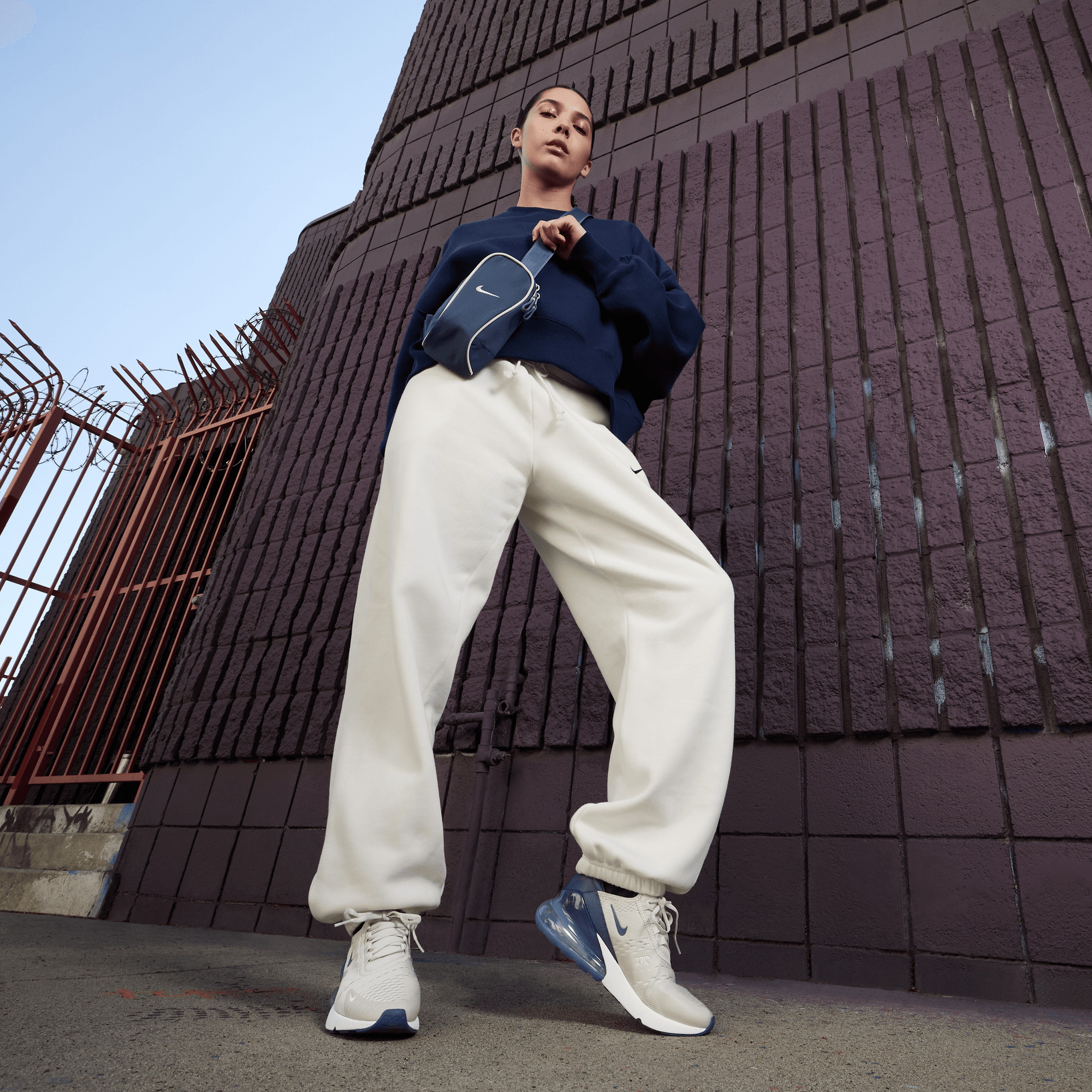 Nike Air Max 270 Kadın Krem Sneaker