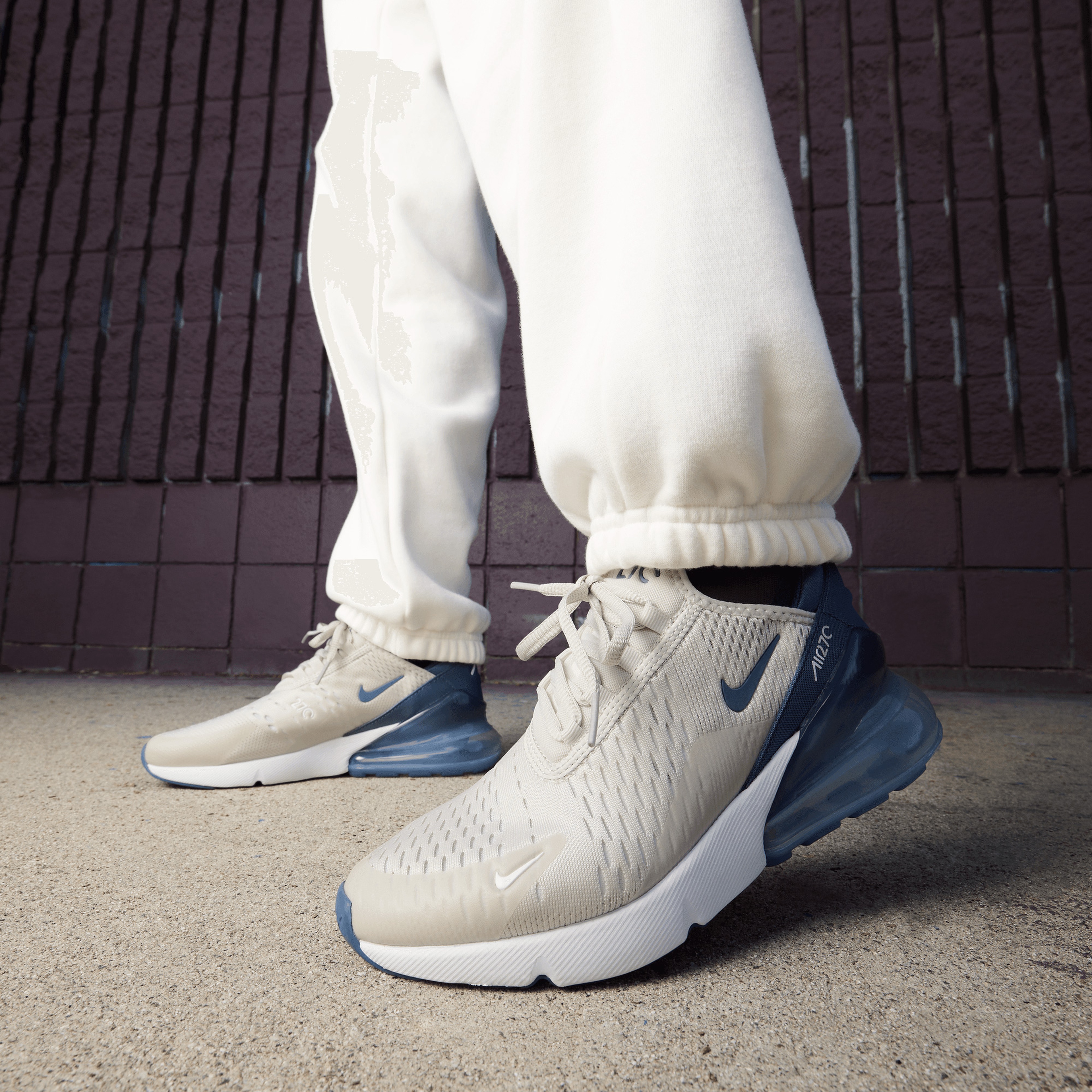 Nike Air Max 270 Kadın Krem Sneaker