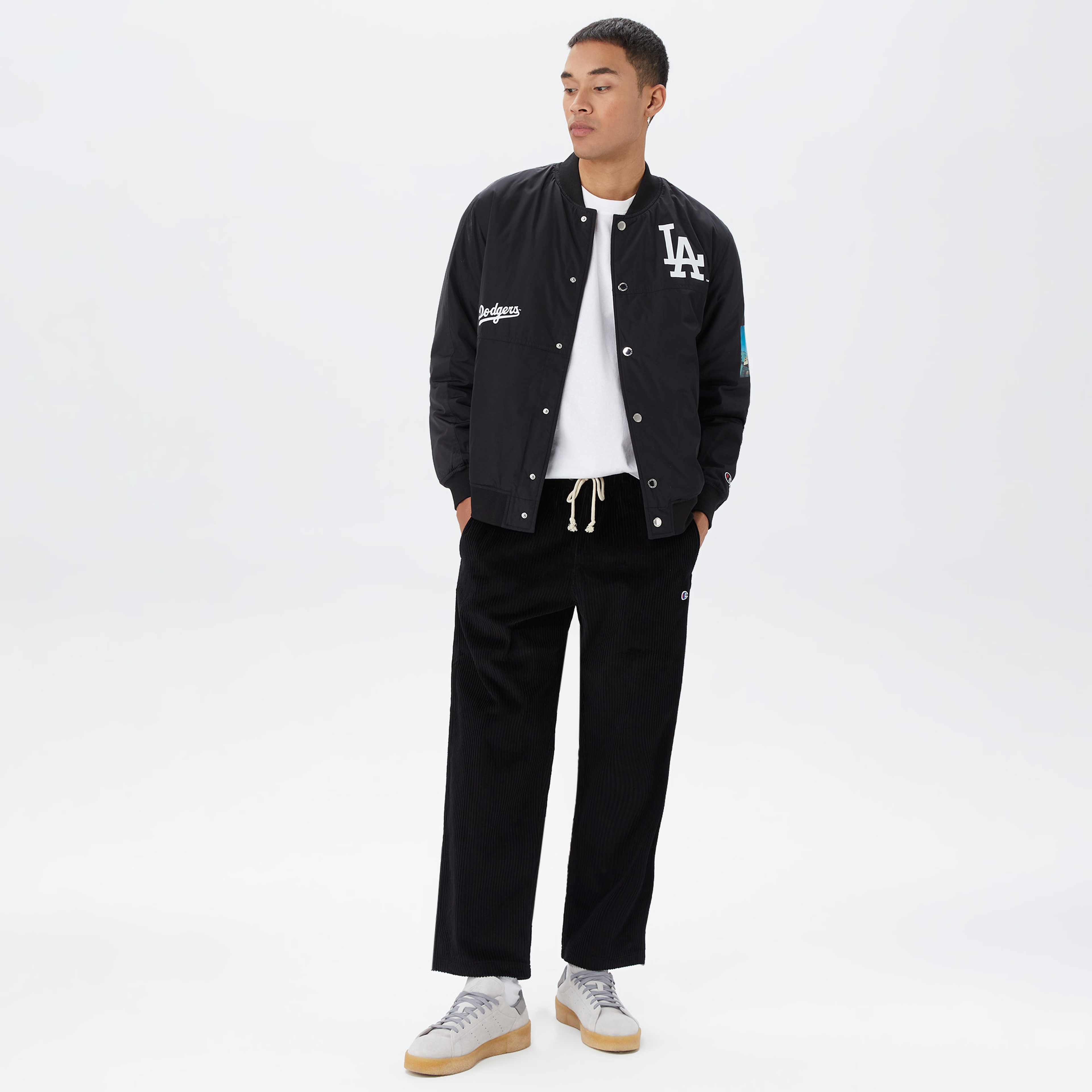 Champion Bomber Erkek Siyah Ceket